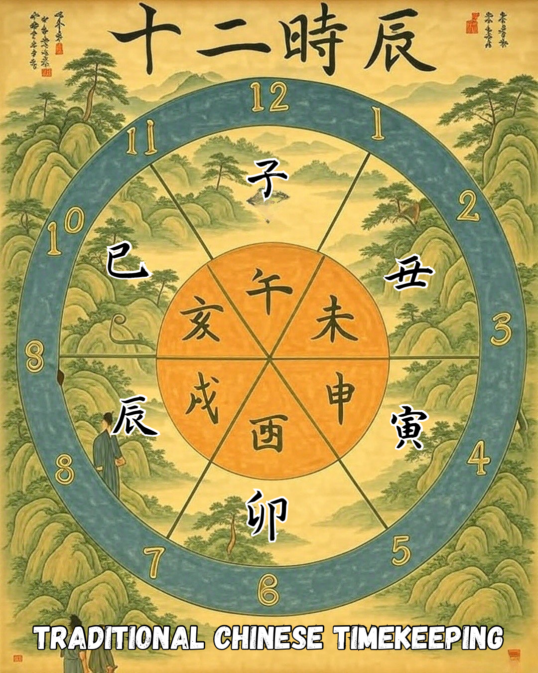 How did ancient China calculate time?