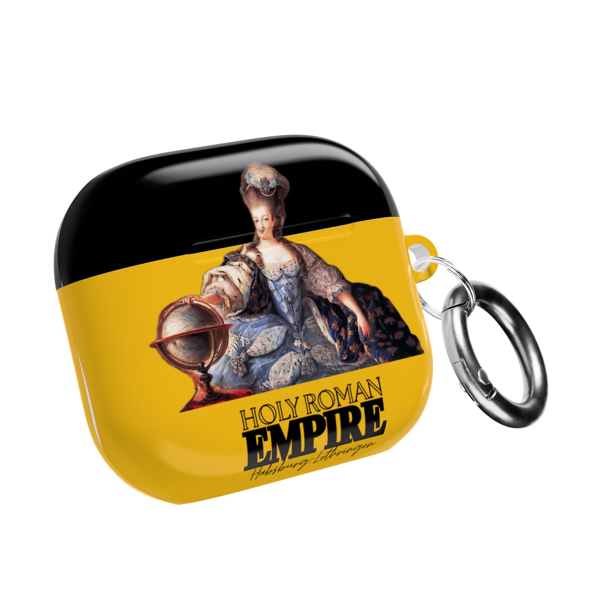 POD002 Vintage Royal Portrait & Imperial Crest Silicone Cover