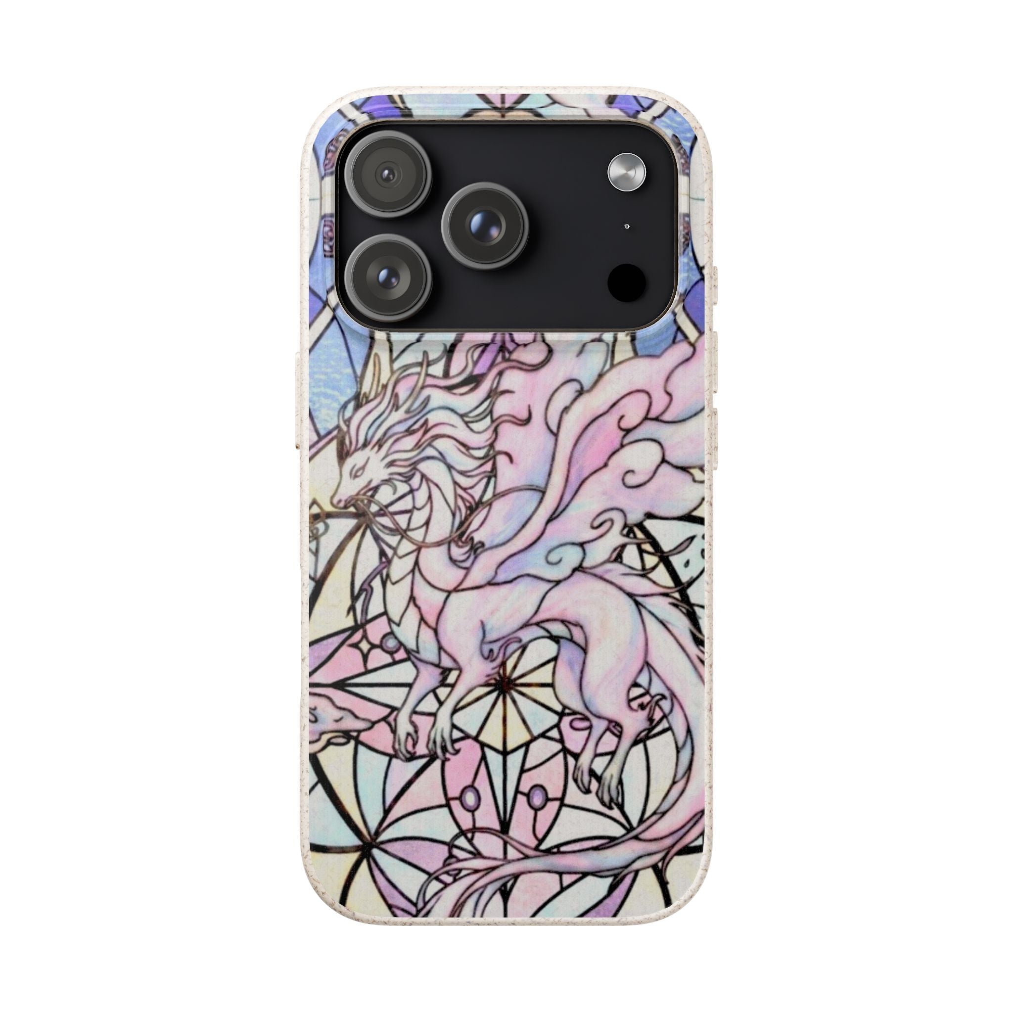 Special MOUMONS024 stained glass biodegradable Phone Case