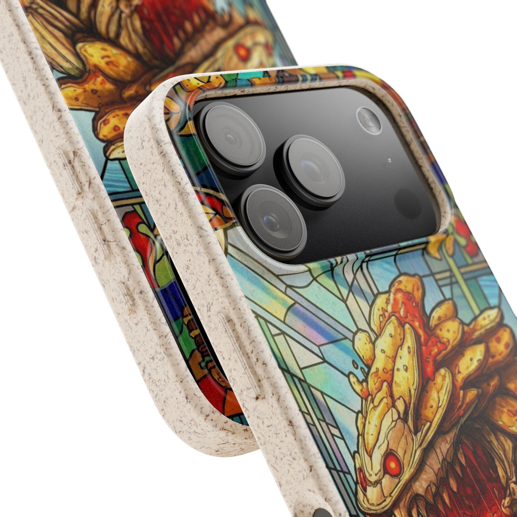 Special MOUMONS006 stained glass Biodegradable Phone Case