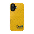 Magnetic Tough Phone Case — Clear Protective Case with Subtle Pattern