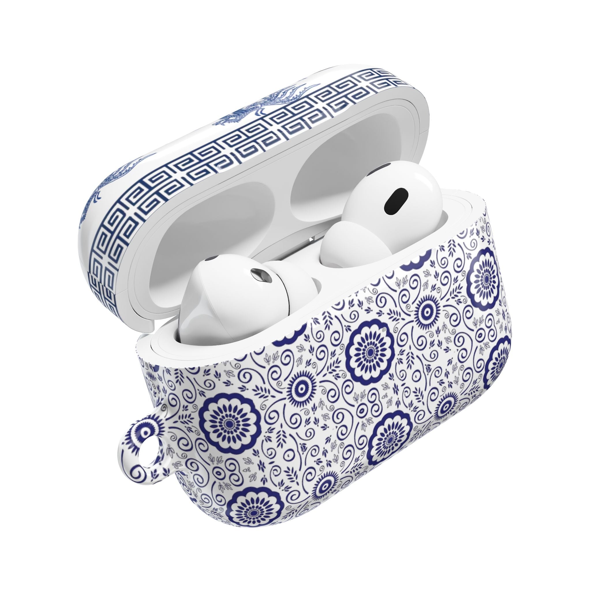 POD003 Blue and White Porcelain AirPod