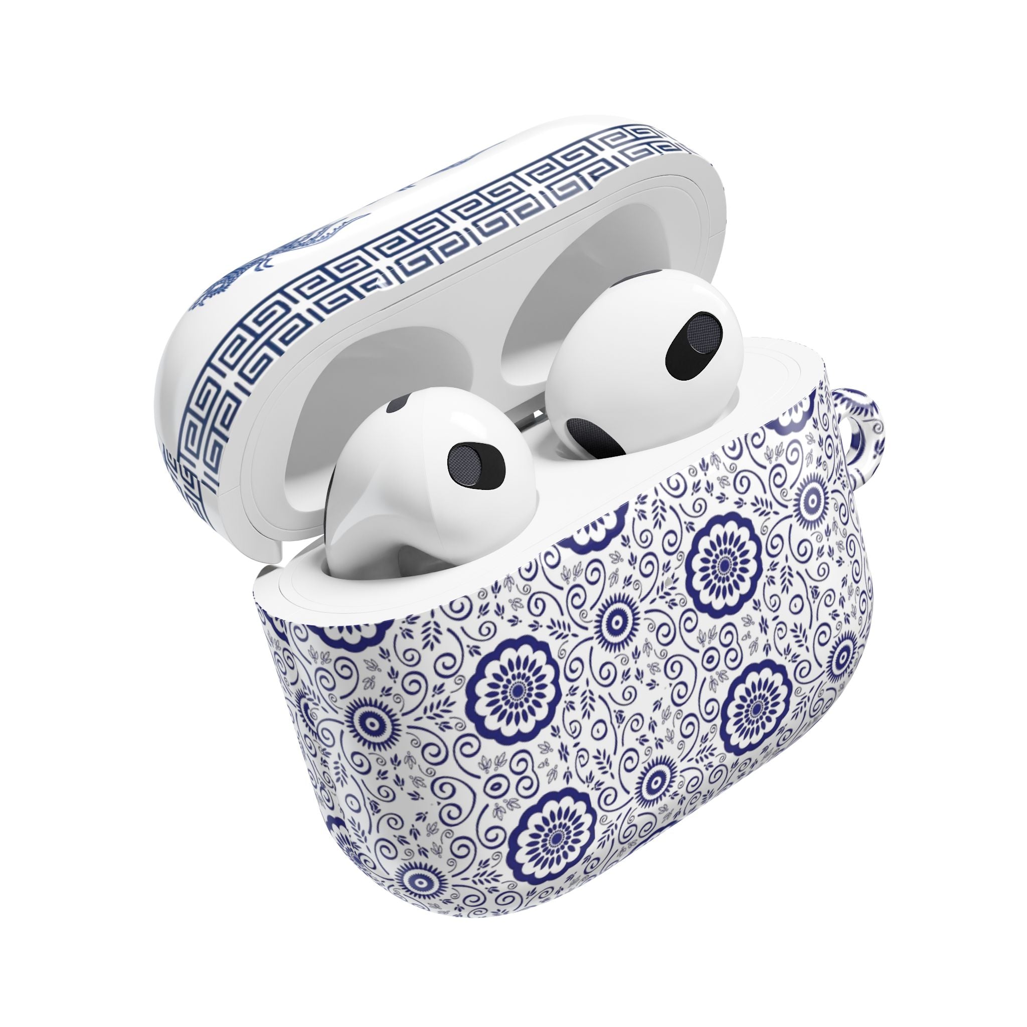 POD003 Blue and White Porcelain AirPod