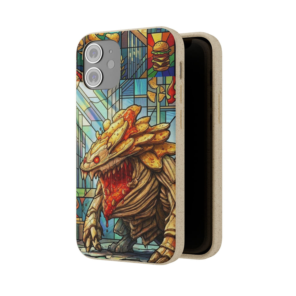 Special MOUMONS006 stained glass Biodegradable Phone Case