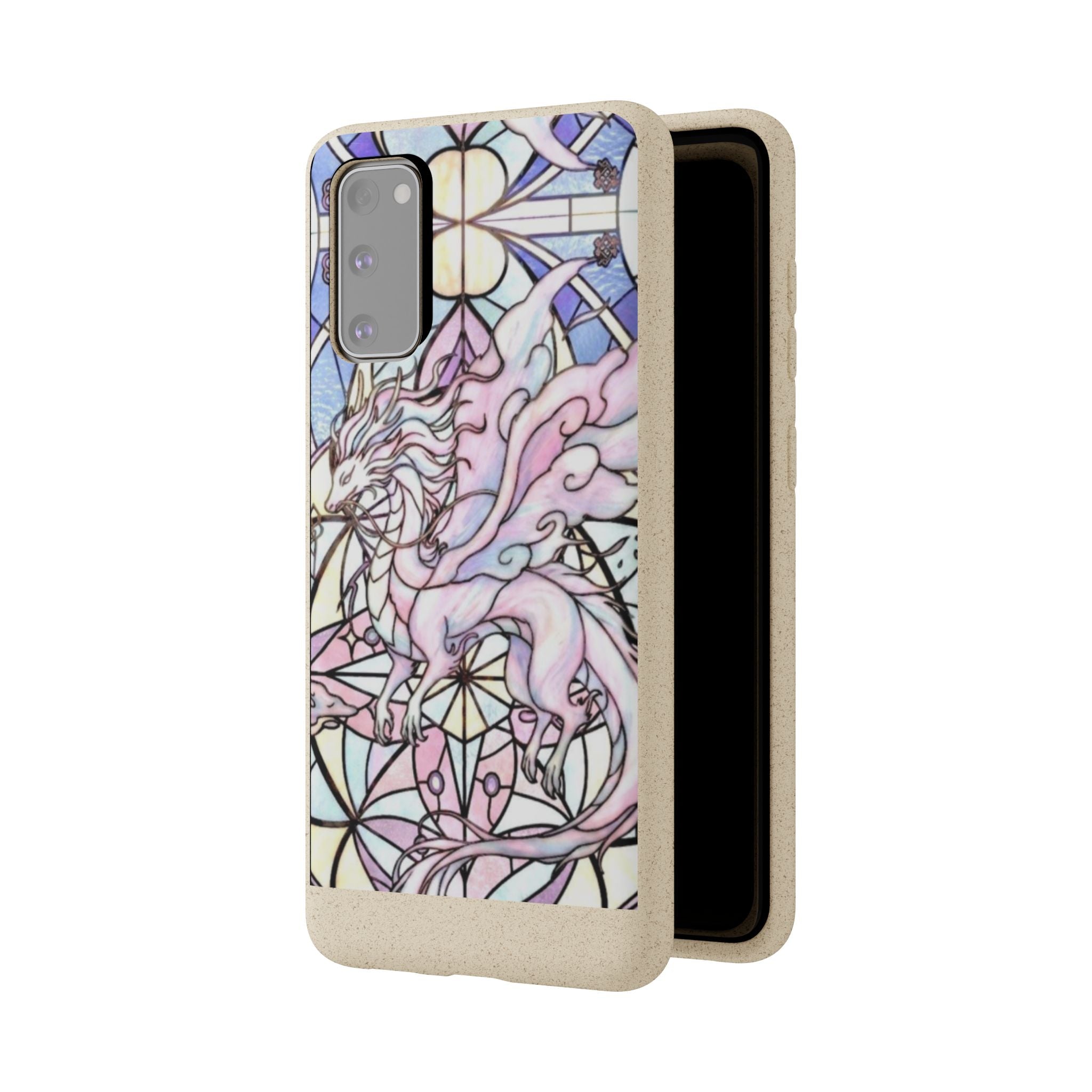 Special MOUMONS024 stained glass biodegradable Phone Case