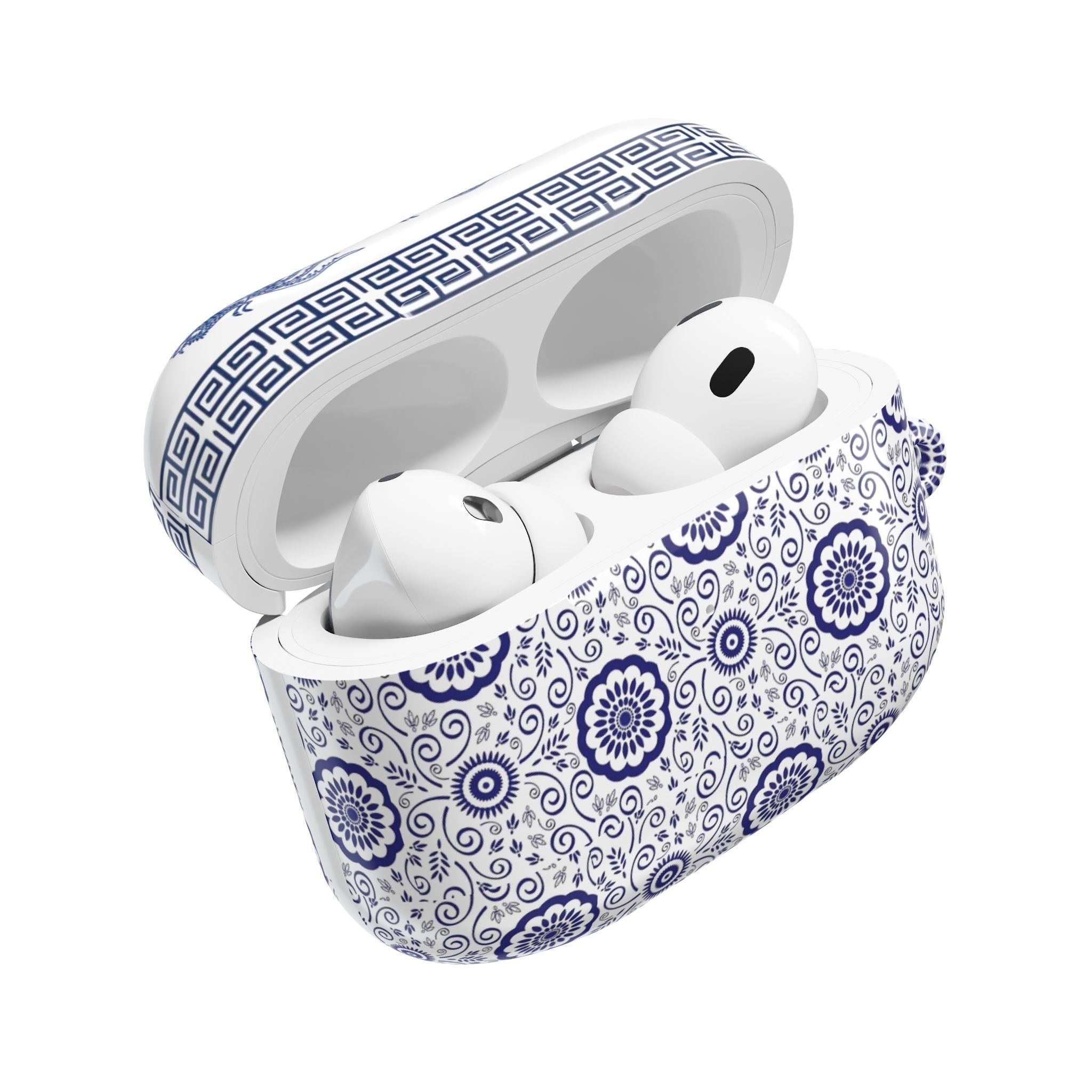 POD003 Blue and White Porcelain AirPod