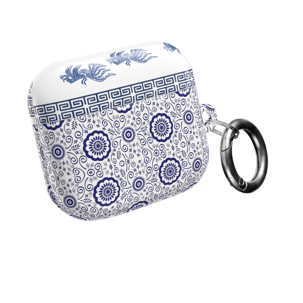 POD003 Blue and White Porcelain AirPod