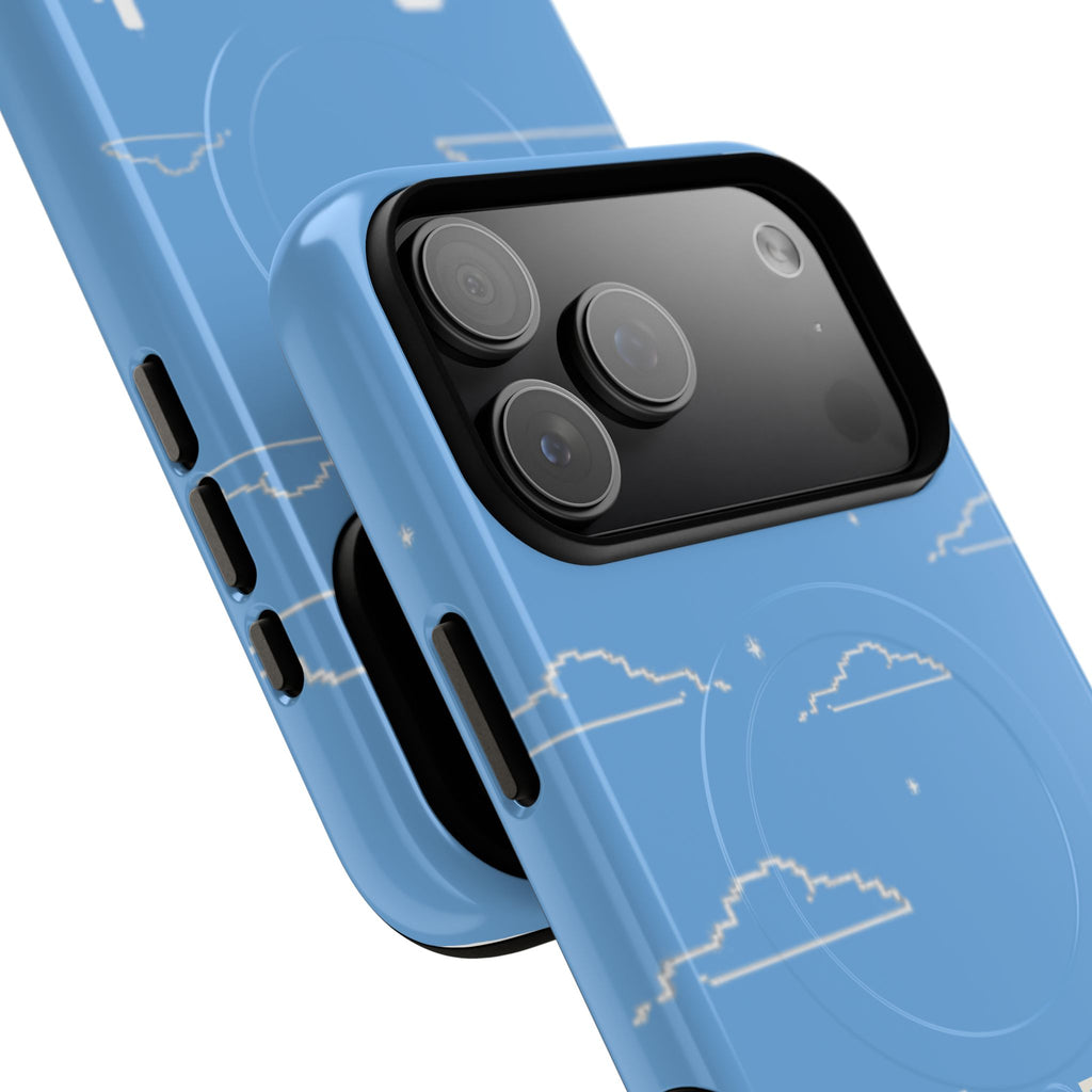 MEME004 iPhone Tough Magnetic Case — Pixel Runner Desert Design