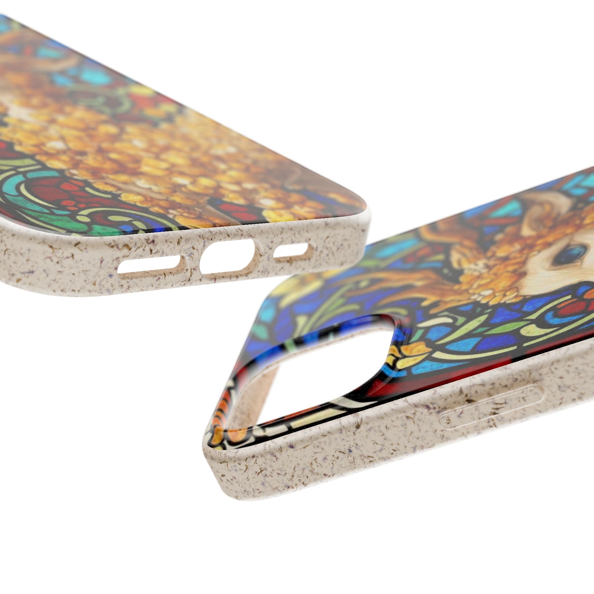 Special MOUMONS001 stained glass Biodegradable Phone Case