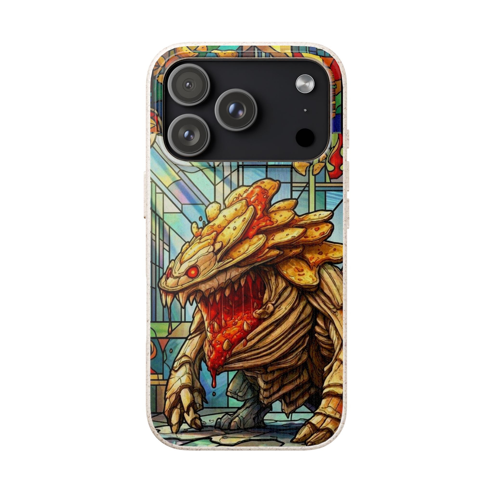 Special MOUMONS006 stained glass Biodegradable Phone Case