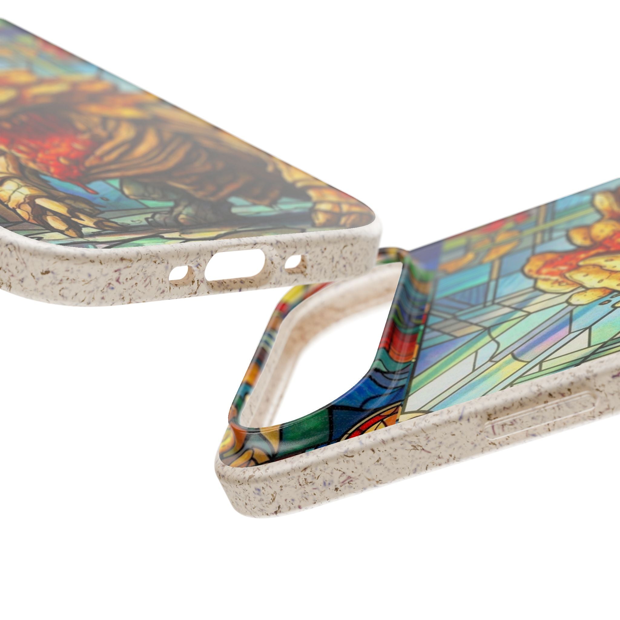 Special MOUMONS006 stained glass Biodegradable Phone Case