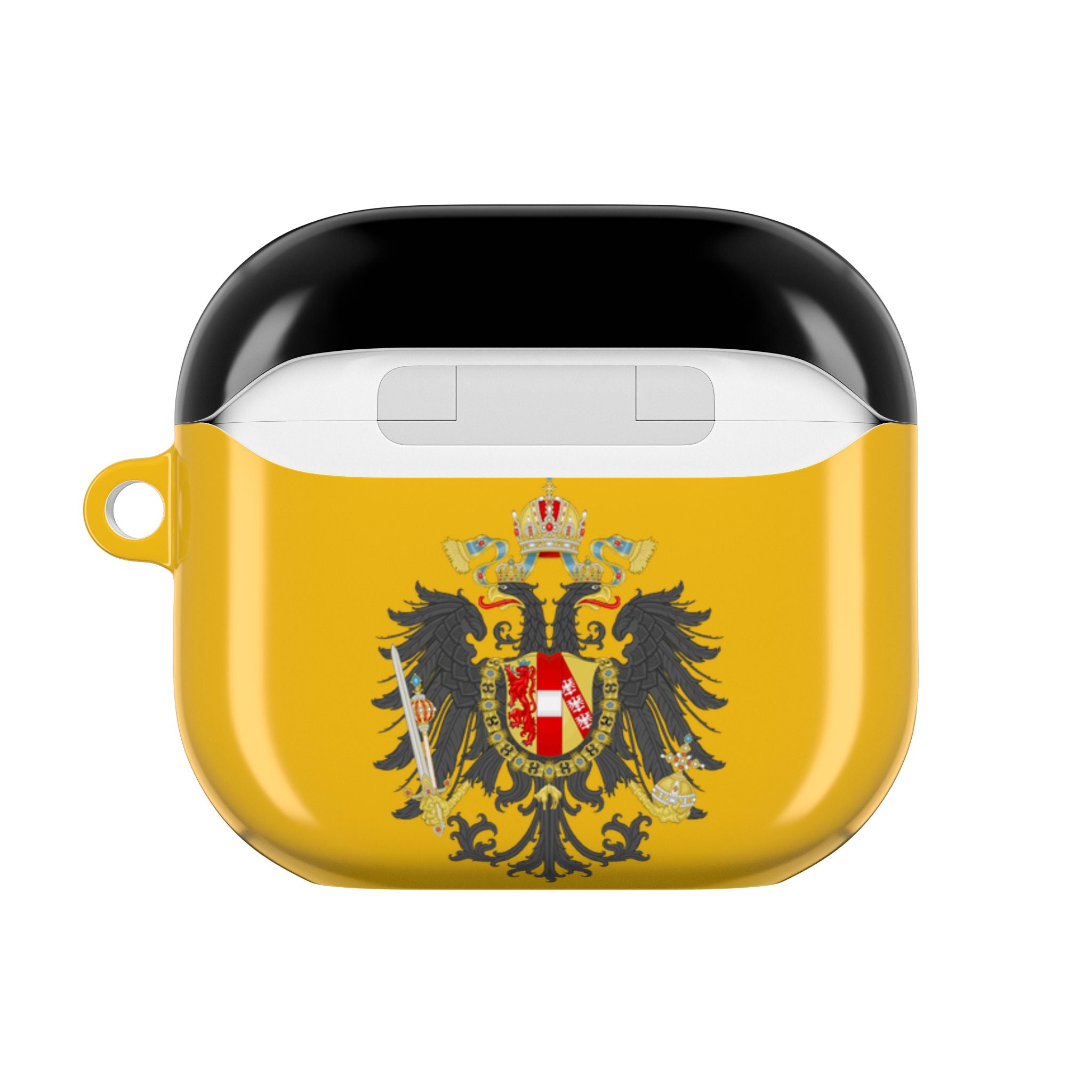 POD002 Vintage Royal Portrait & Imperial Crest Silicone Cover