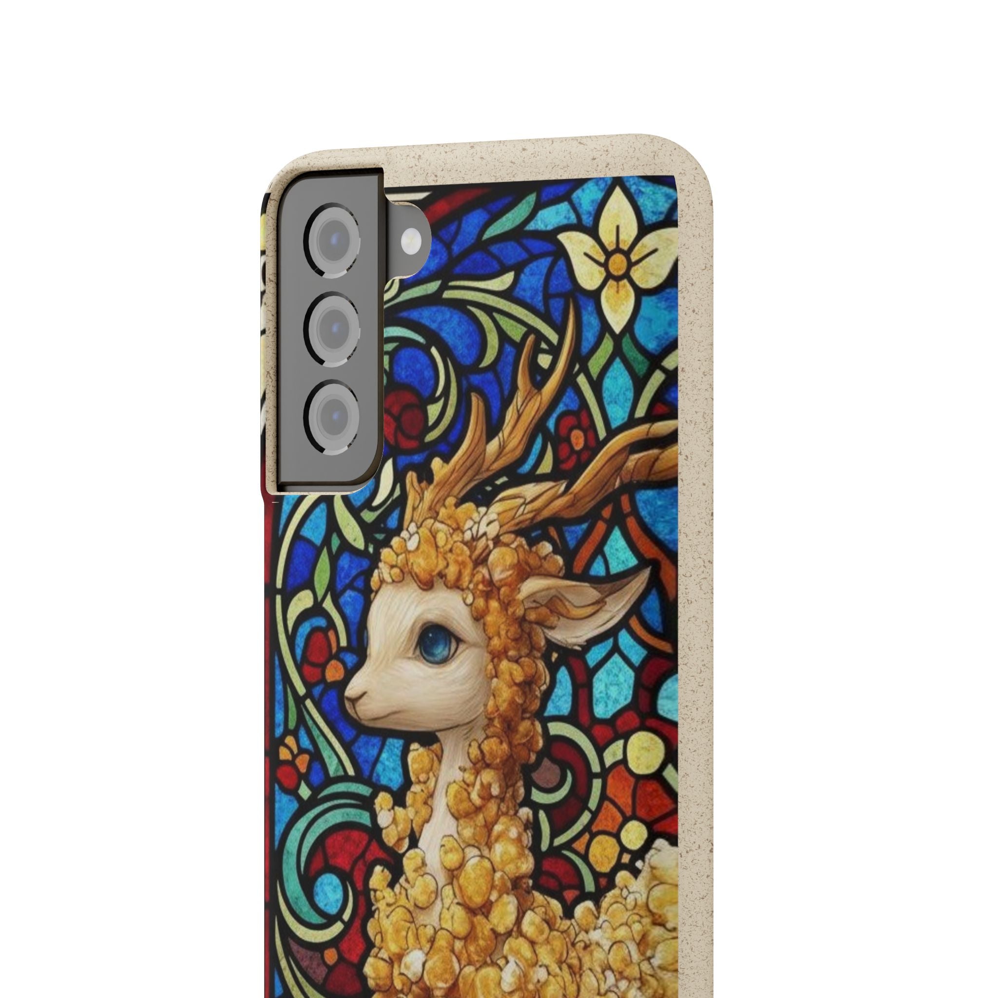 Special MOUMONS001 stained glass Biodegradable Phone Case