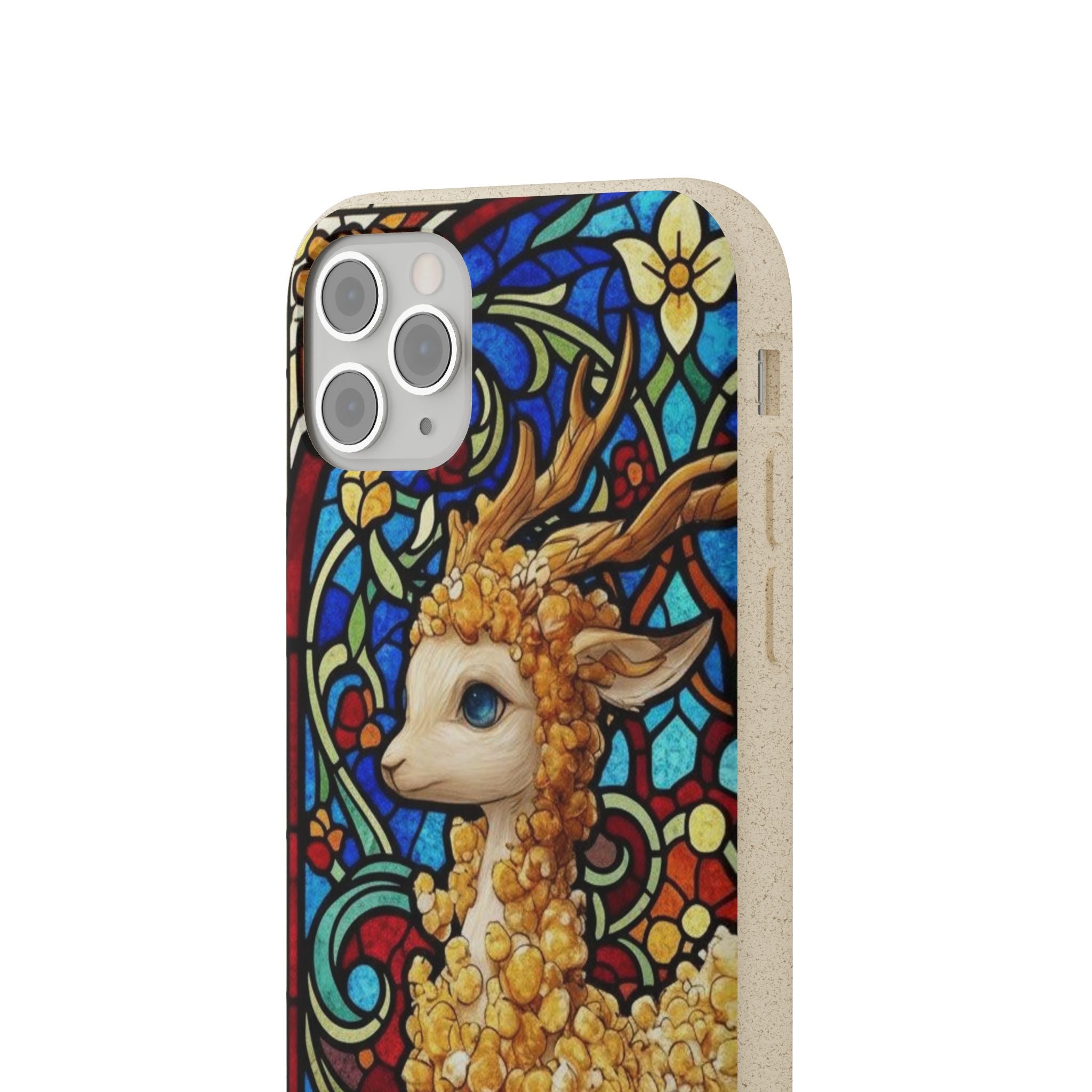 Special MOUMONS001 stained glass Biodegradable Phone Case