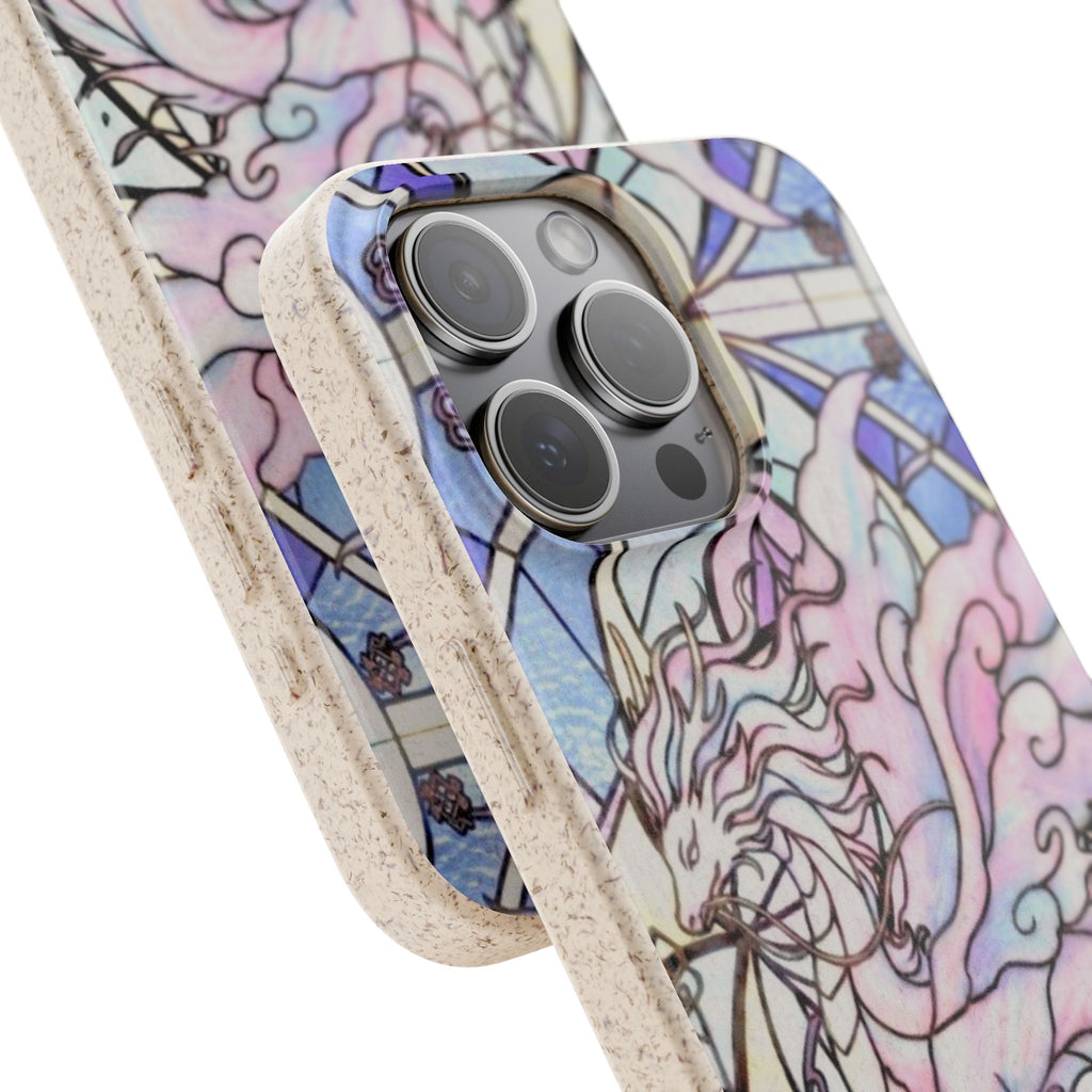 Special MOUMONS024 stained glass biodegradable Phone Case