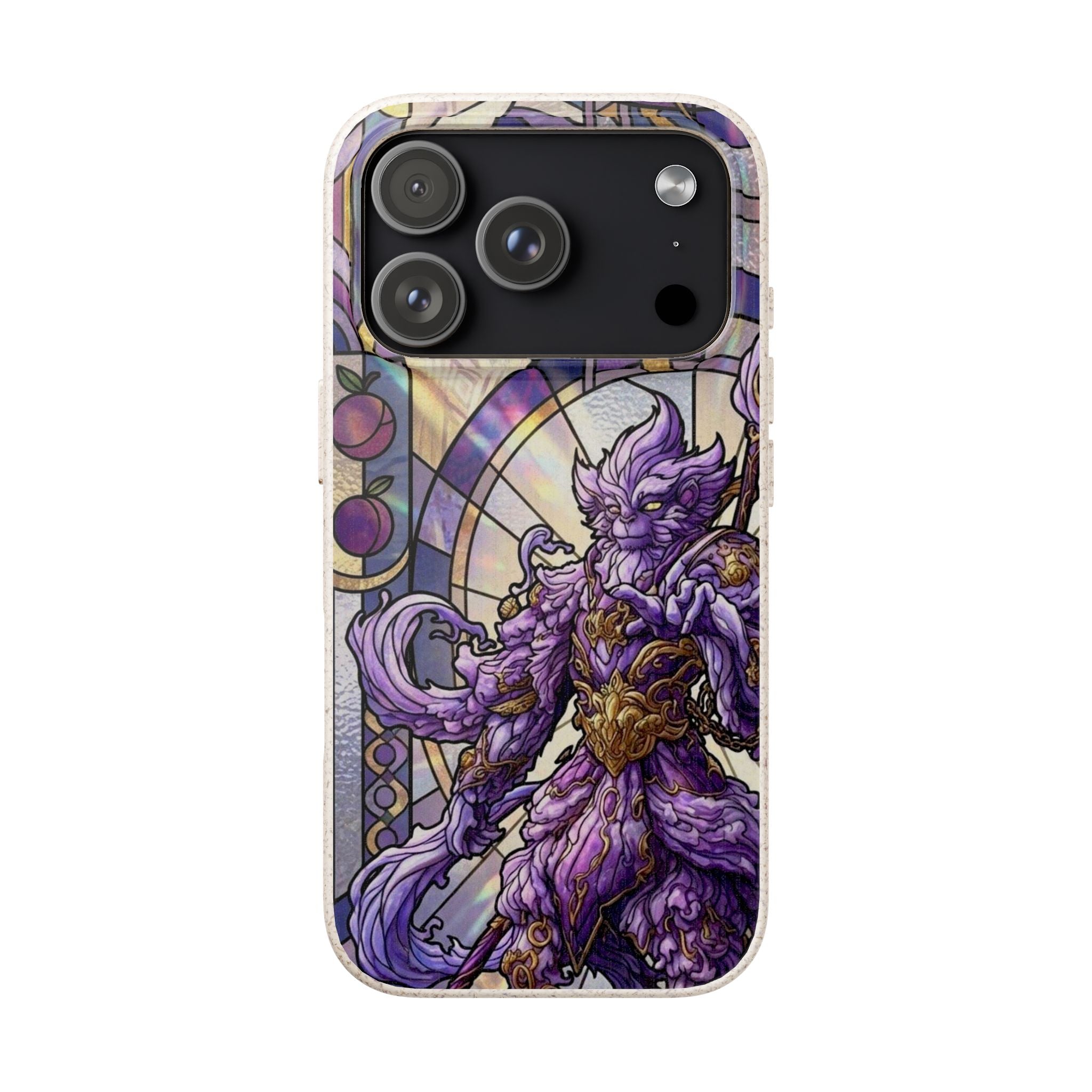 Special MOUMONS003 stained glass Biodegradable Phone Case