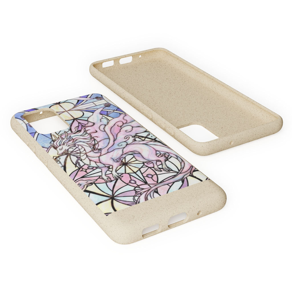 Special MOUMONS024 stained glass biodegradable Phone Case