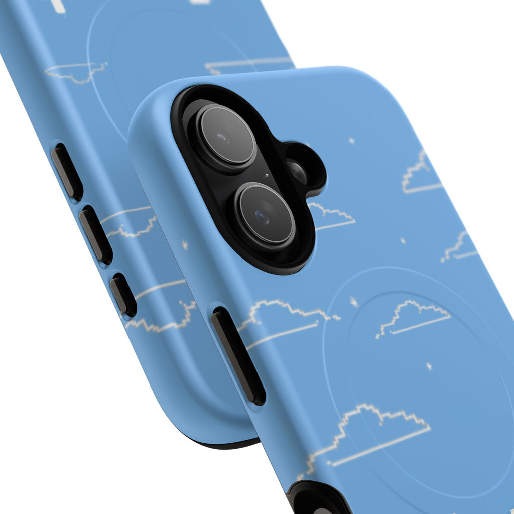 MEME004 iPhone Tough Magnetic Case — Pixel Runner Desert Design