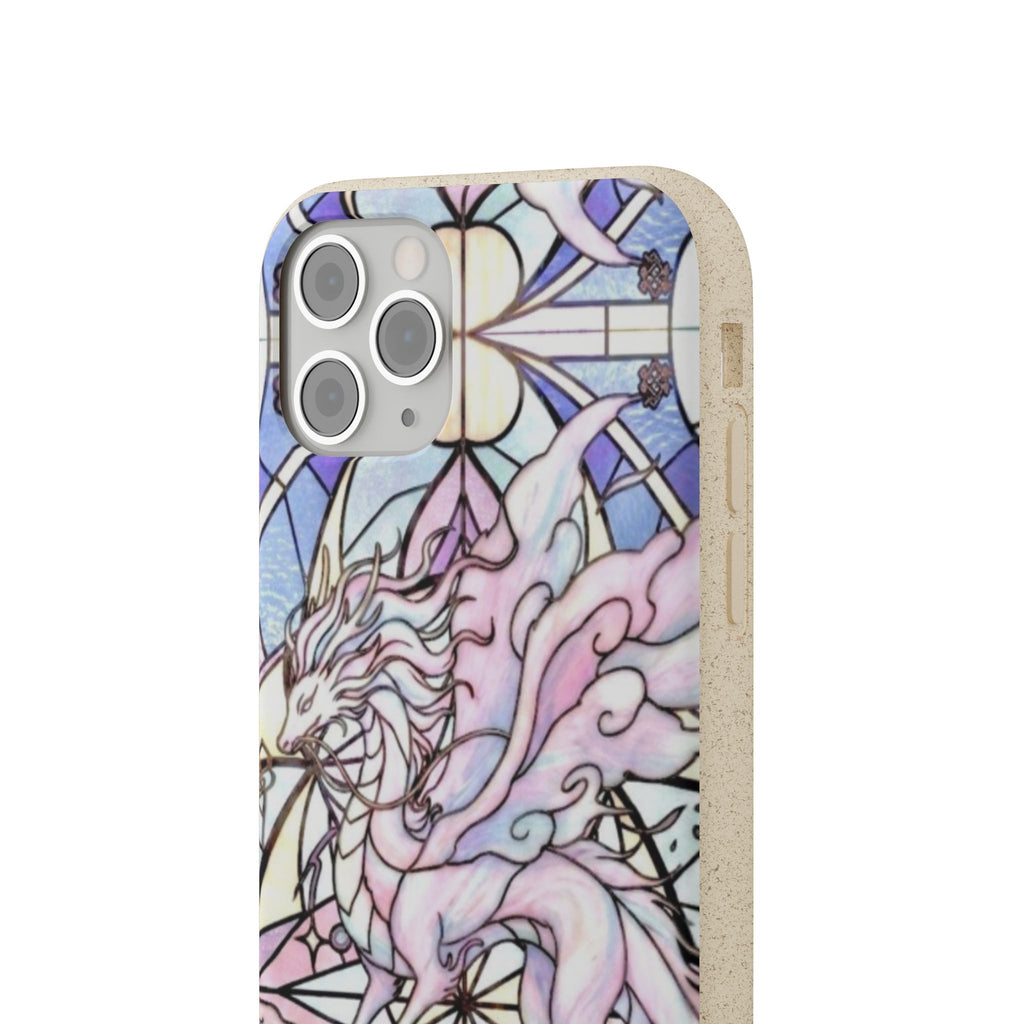 Special MOUMONS024 stained glass biodegradable Phone Case