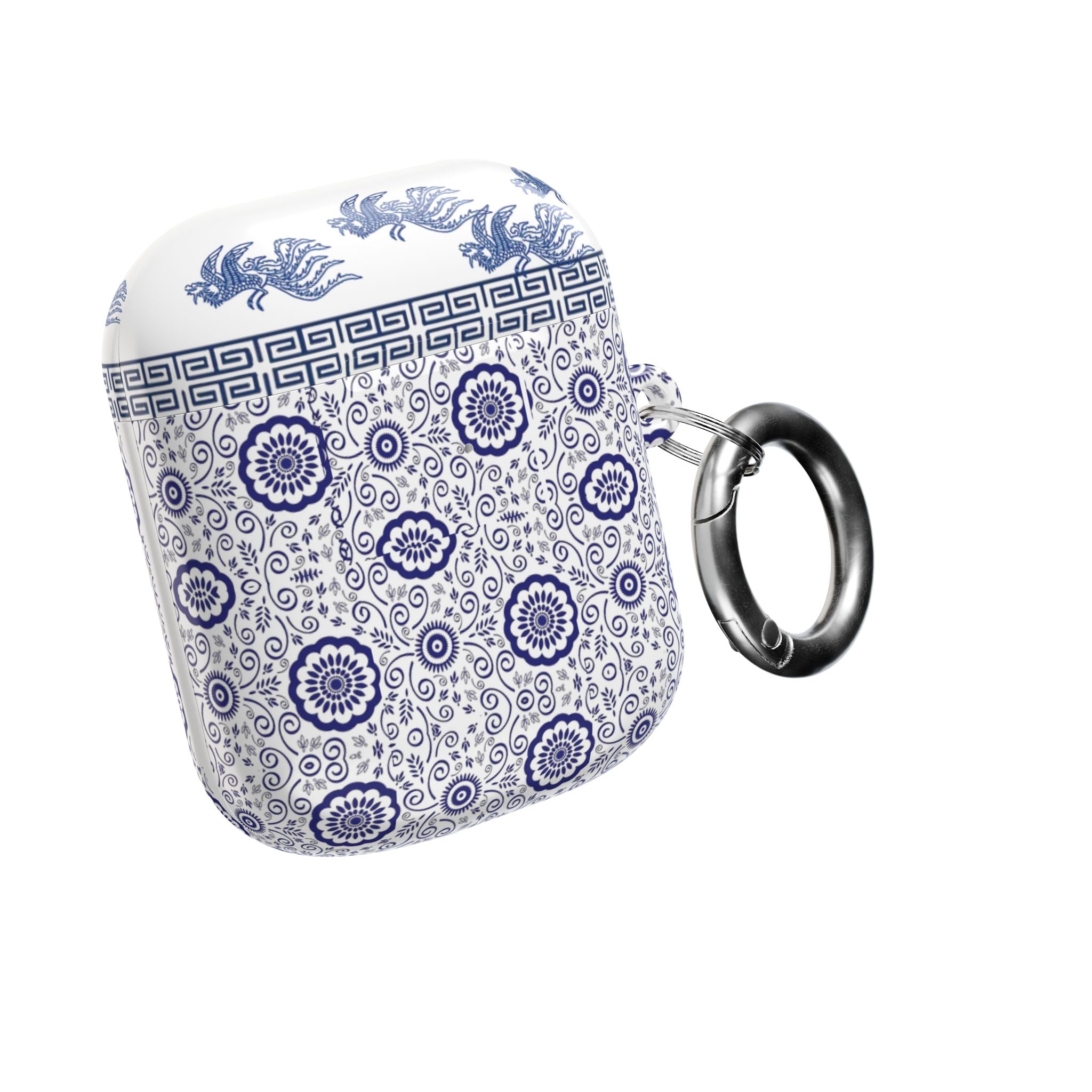 POD003 Blue and White Porcelain AirPod