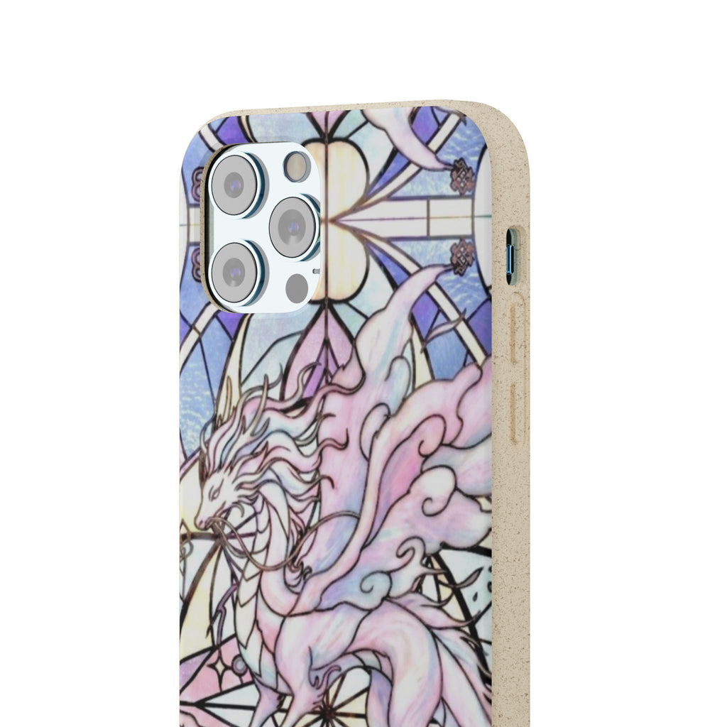 Special MOUMONS024 stained glass biodegradable Phone Case