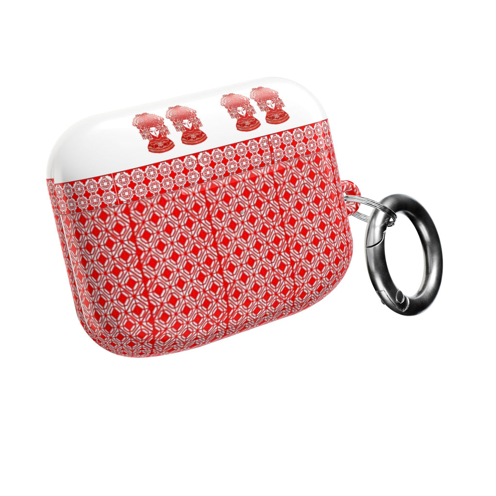 POD005 Traditional Chinese paper cutting AirPod Case