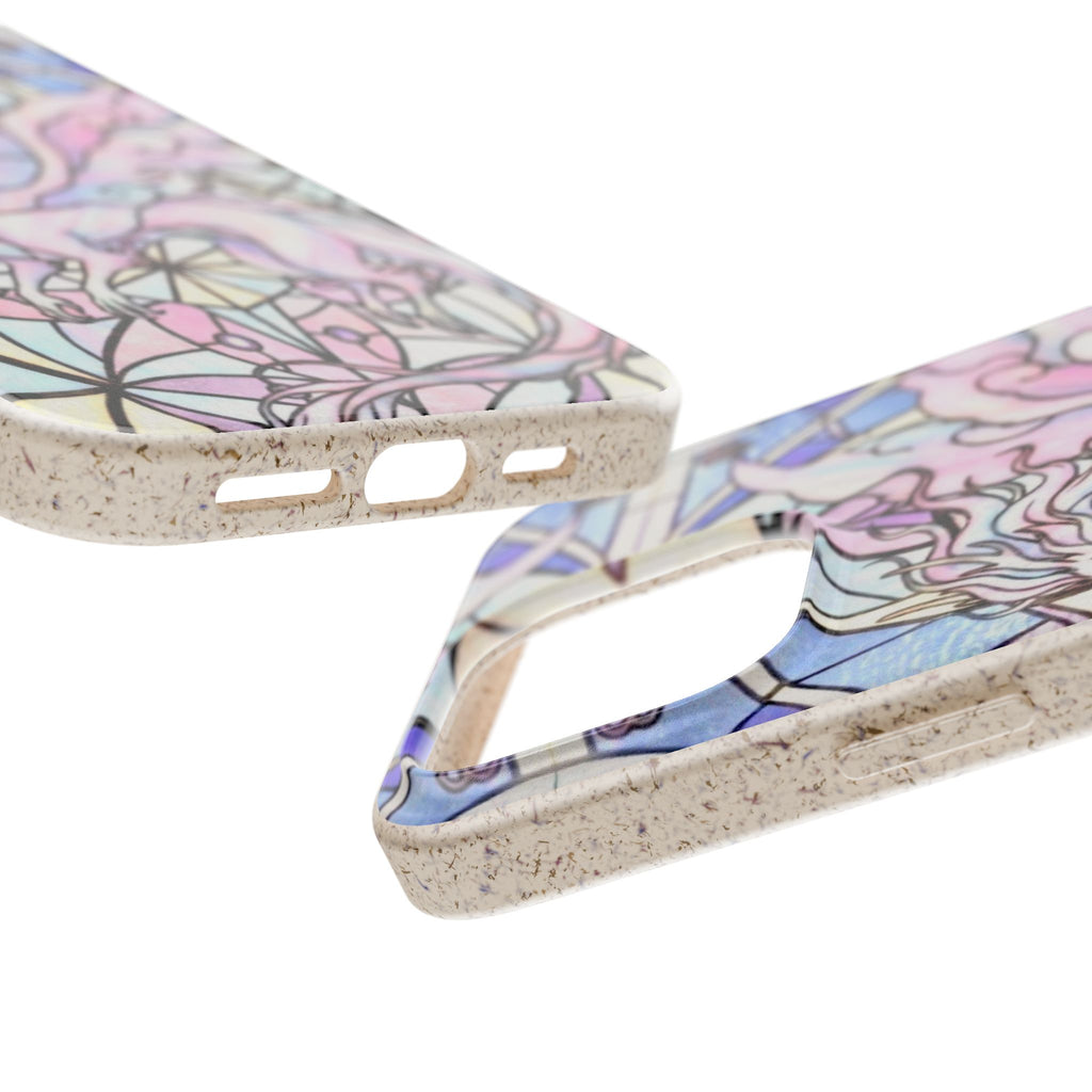Special MOUMONS024 stained glass biodegradable Phone Case