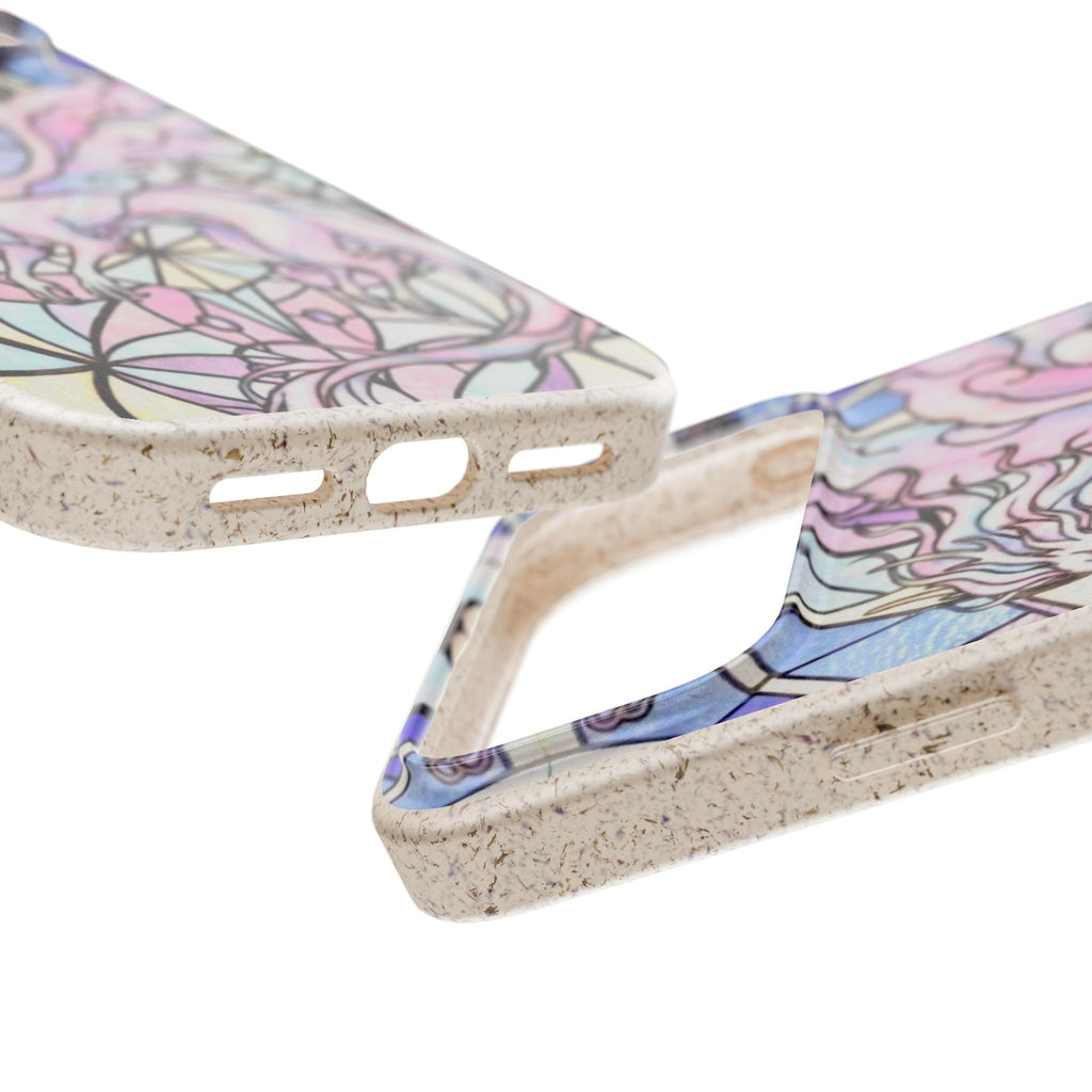 Special MOUMONS024 stained glass biodegradable Phone Case