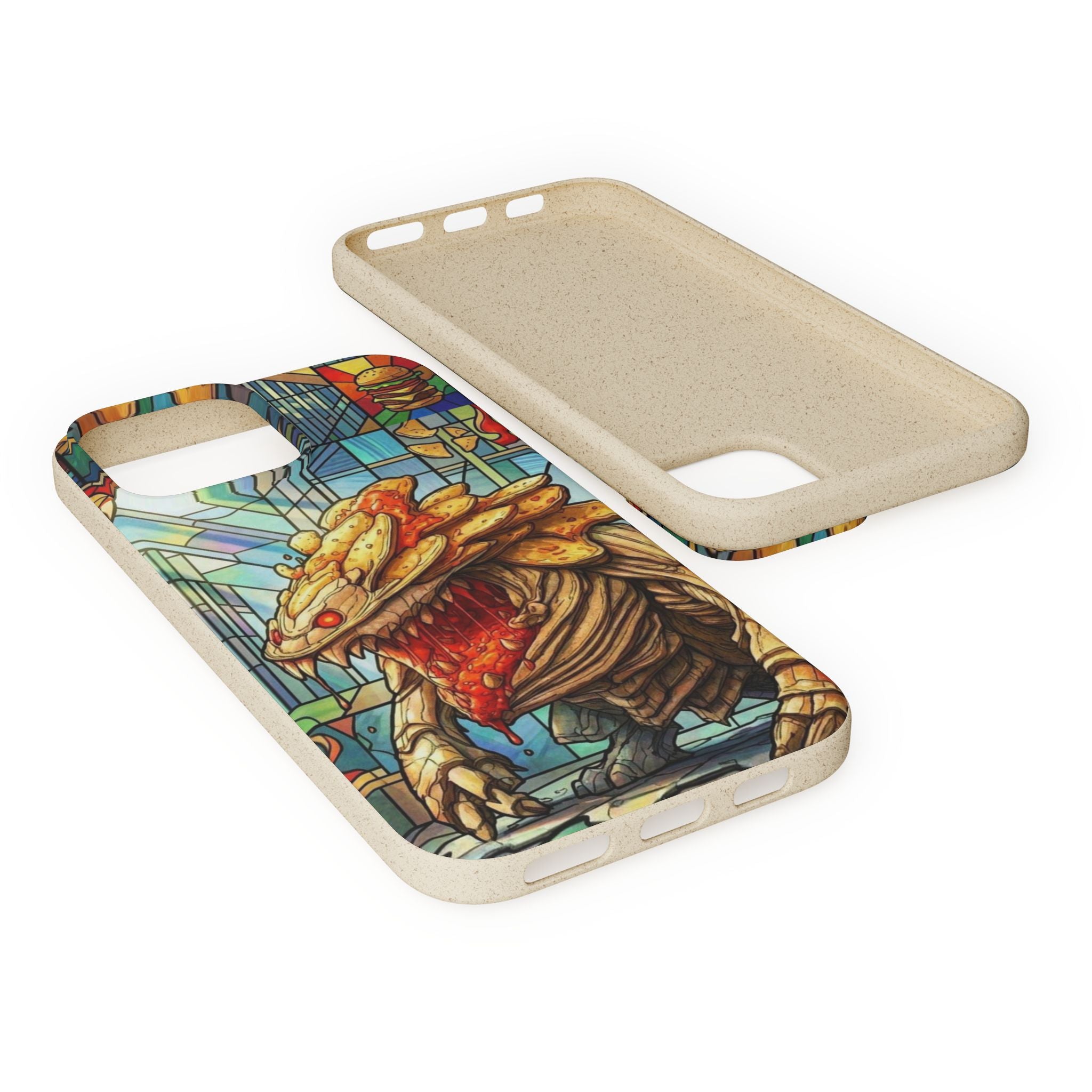 Special MOUMONS006 stained glass Biodegradable Phone Case