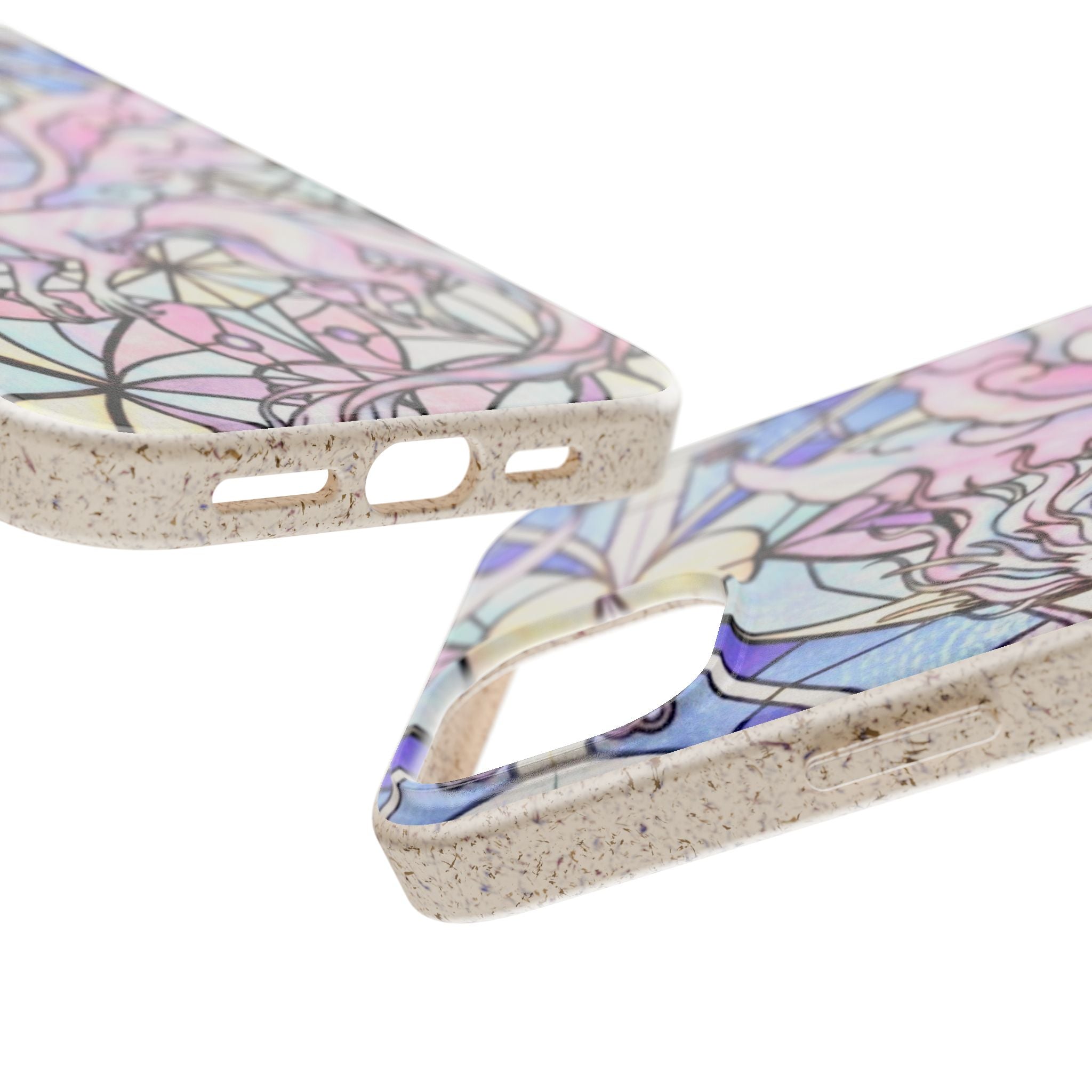Special MOUMONS024 stained glass biodegradable Phone Case