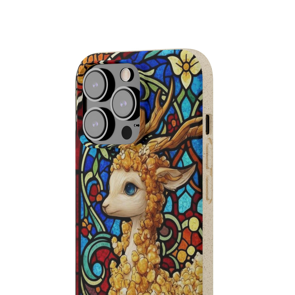 Special MOUMONS001 stained glass Biodegradable Phone Case