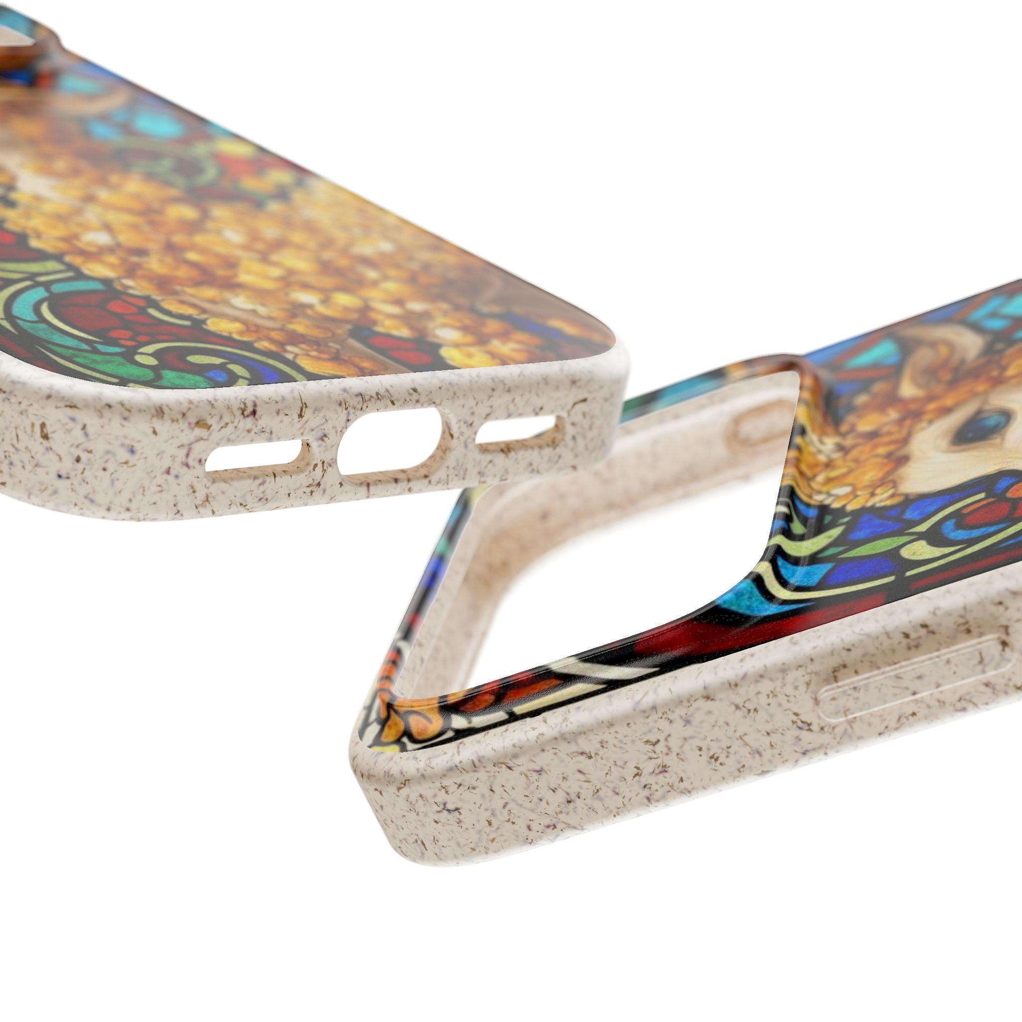 Special MOUMONS001 stained glass Biodegradable Phone Case