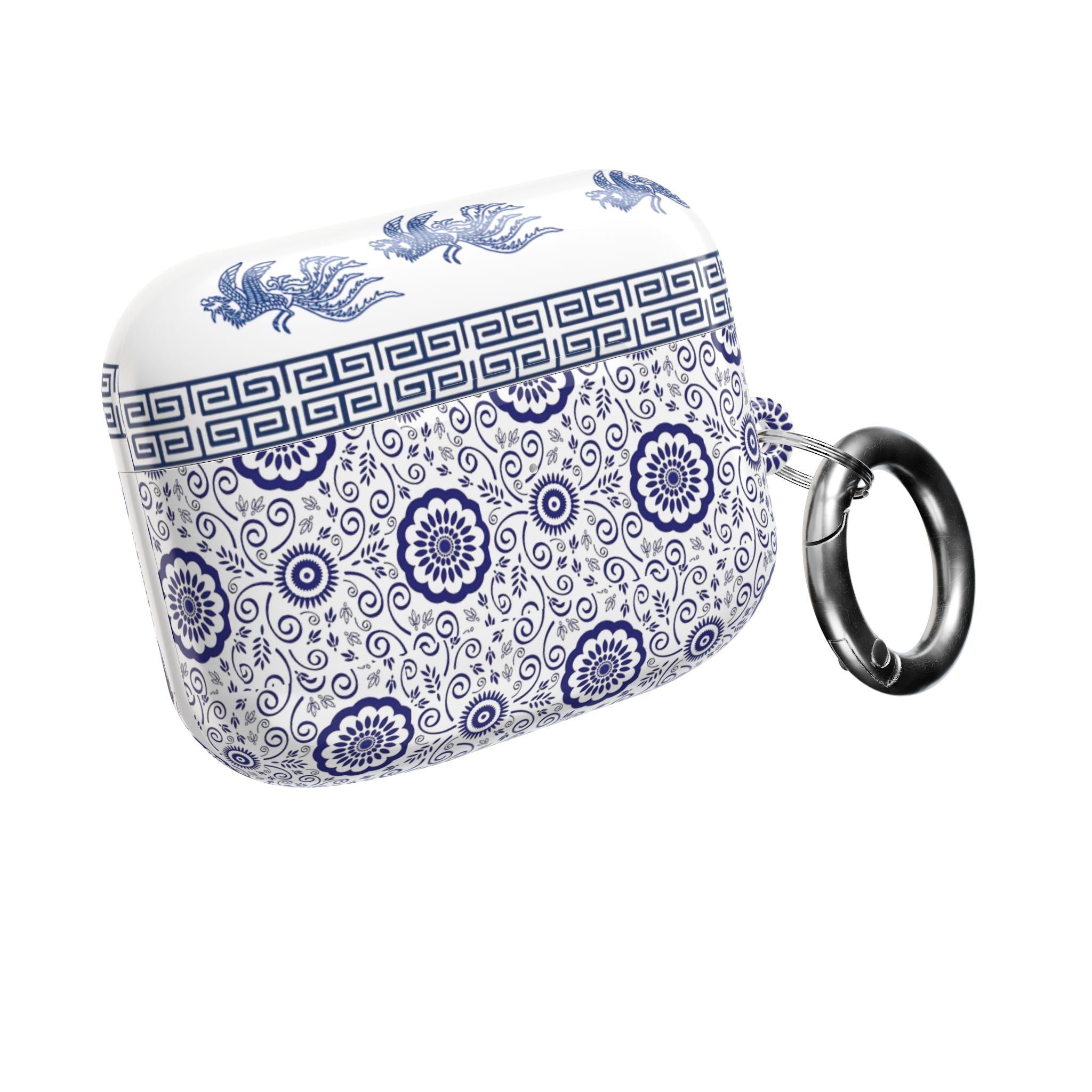 POD003 Blue and White Porcelain AirPod