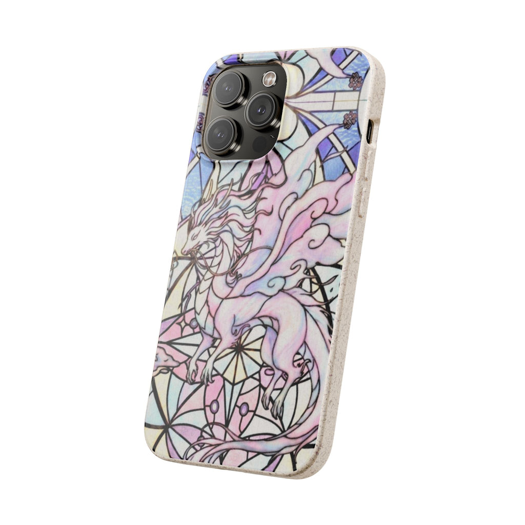 Special MOUMONS024 stained glass biodegradable Phone Case
