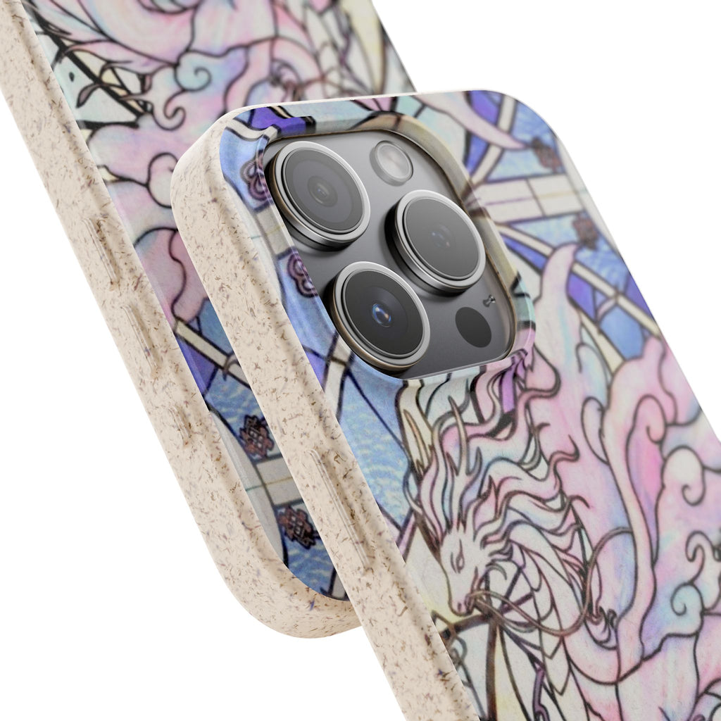 Special MOUMONS024 stained glass biodegradable Phone Case