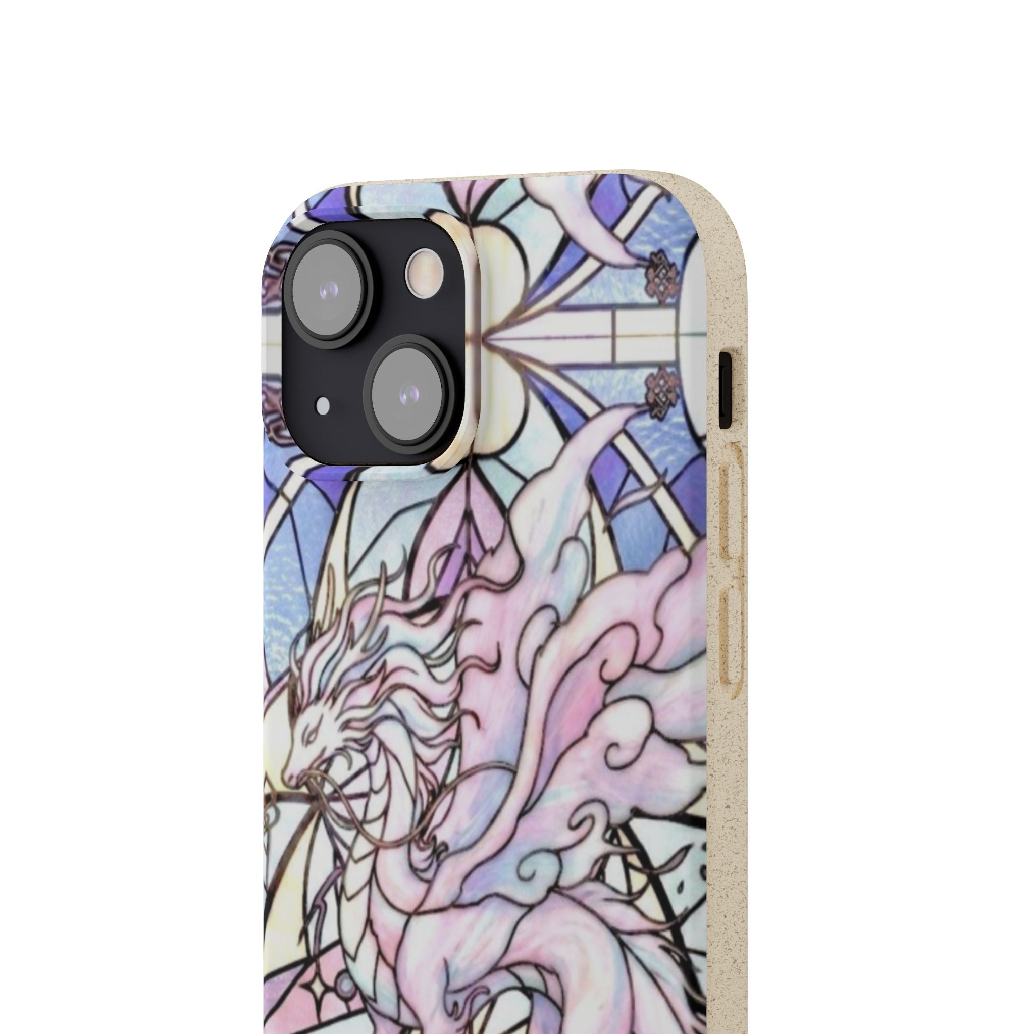 Special MOUMONS024 stained glass biodegradable Phone Case