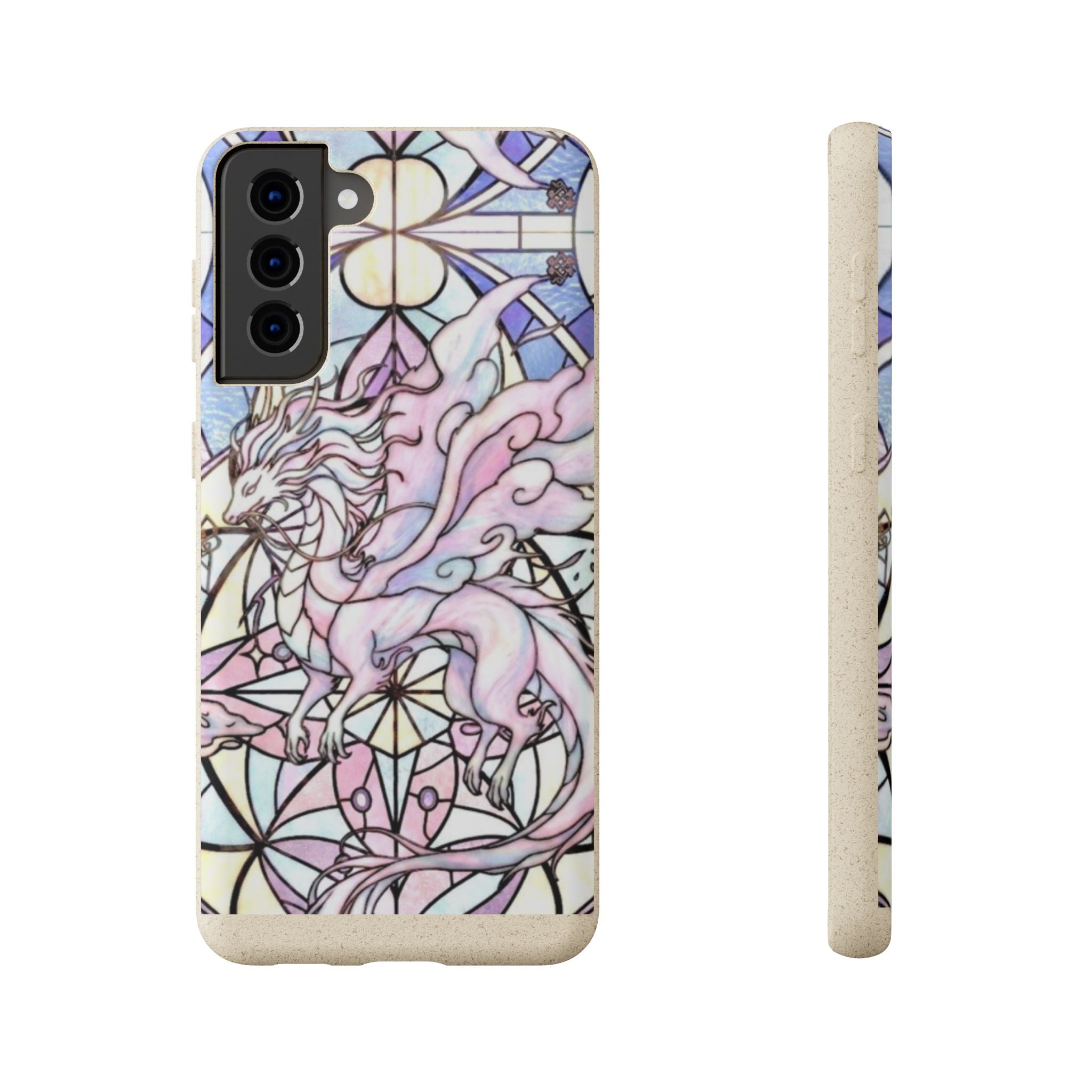 Special MOUMONS024 stained glass biodegradable Phone Case