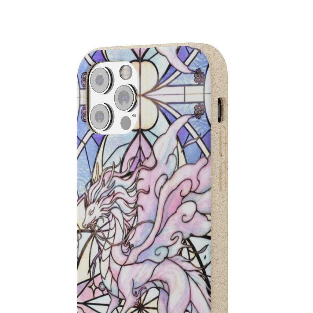 Special MOUMONS024 stained glass biodegradable Phone Case