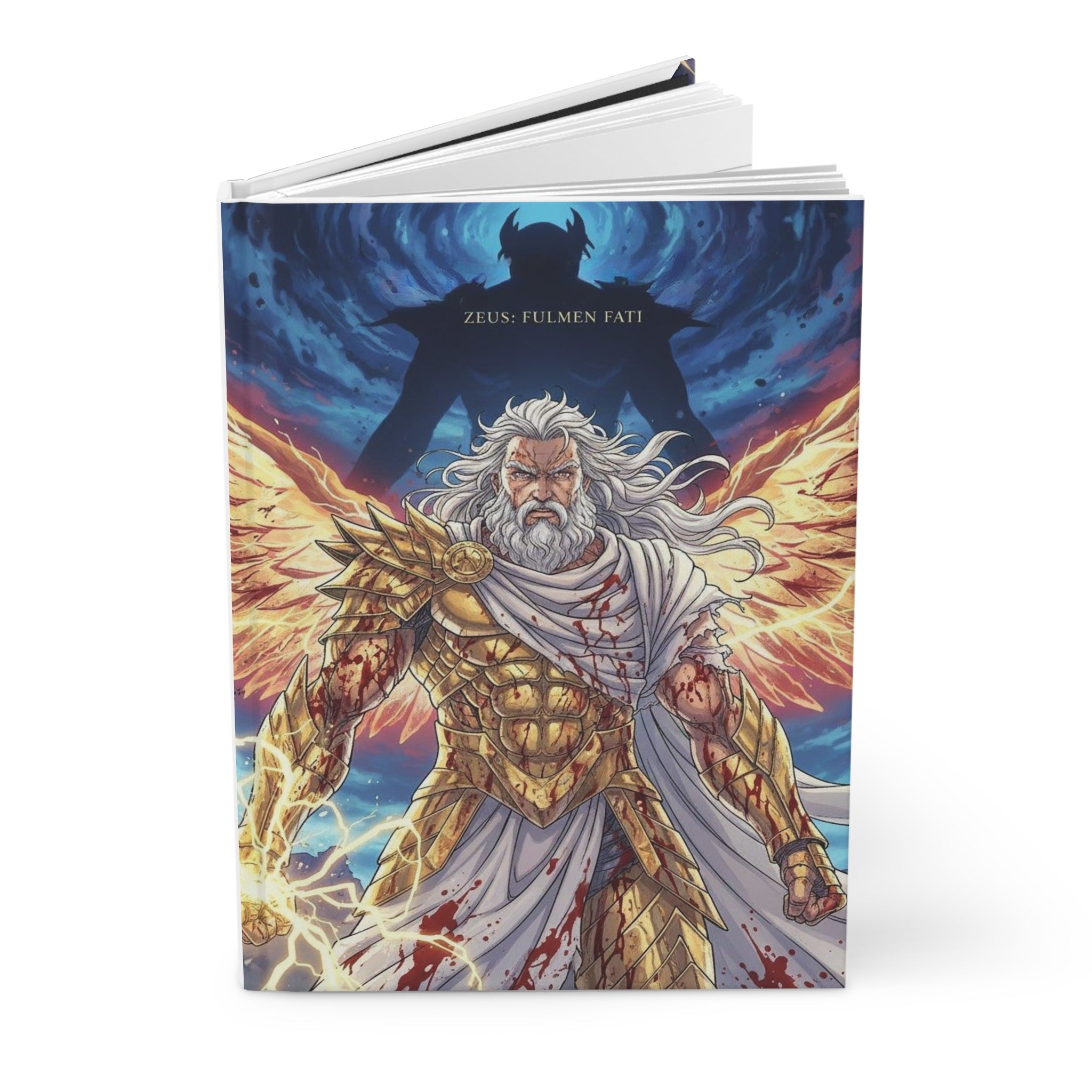 Cultural Anime God Hardcover Journal — Matte Gift Notebook
