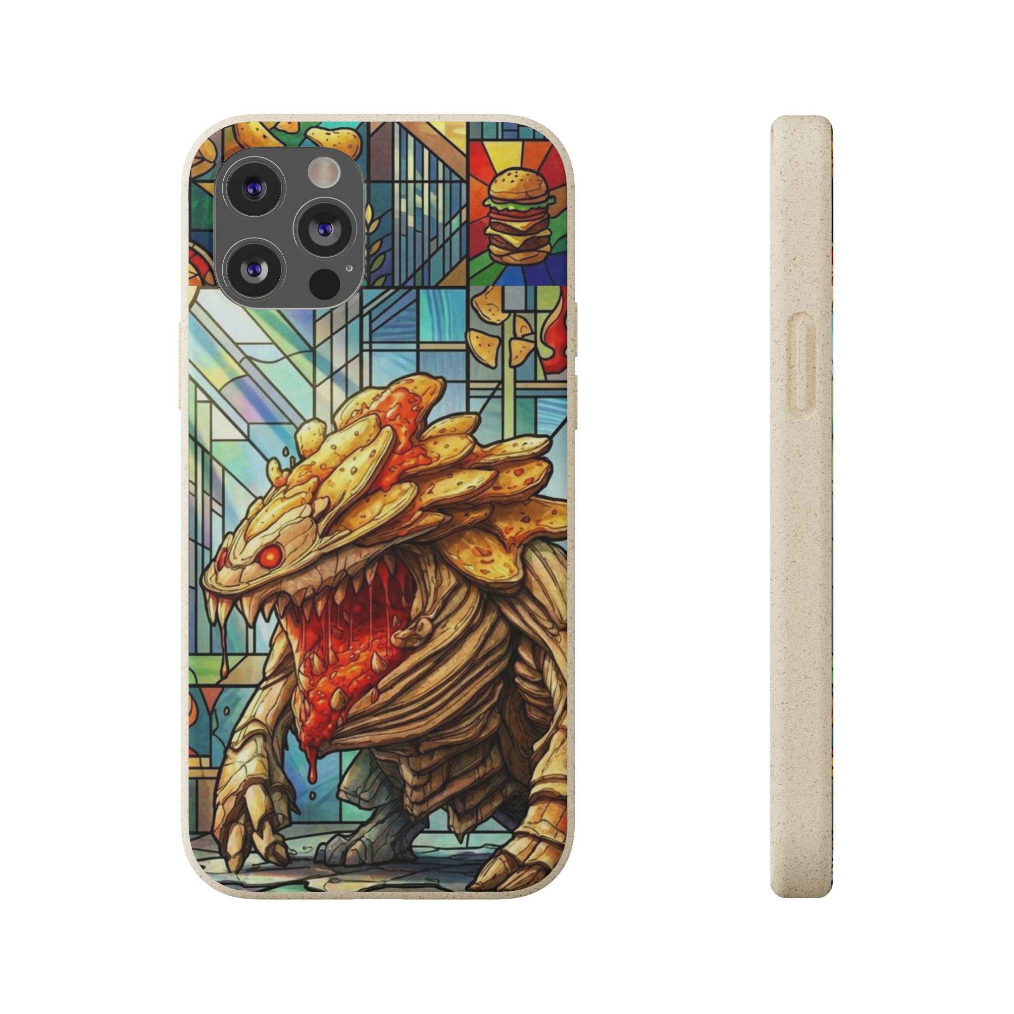 Special MOUMONS006 stained glass Biodegradable Phone Case