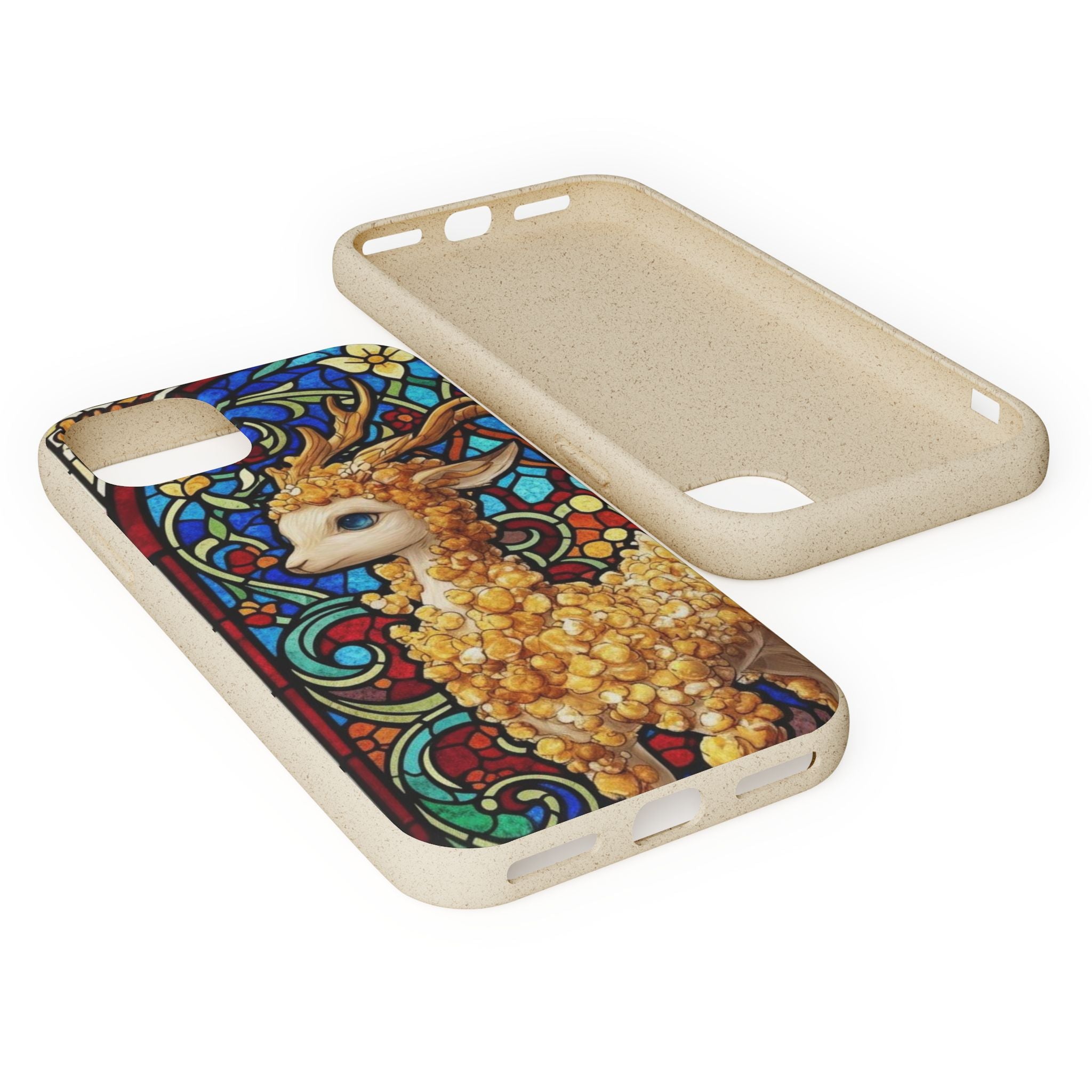 Special MOUMONS001 stained glass Biodegradable Phone Case