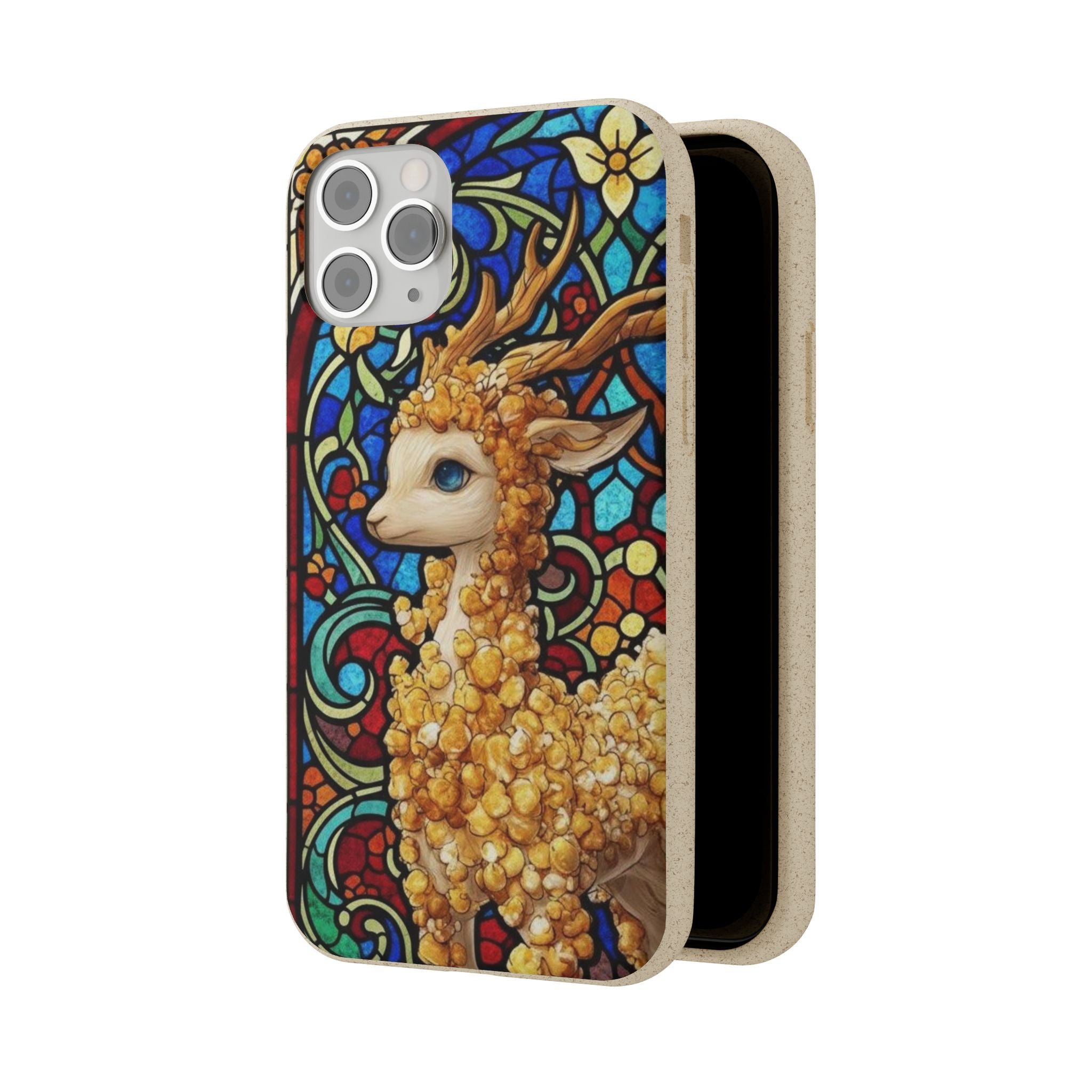 Special MOUMONS001 stained glass Biodegradable Phone Case