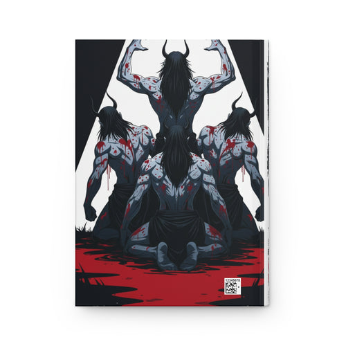 Hardcover Journal — The Decline of the Demons: Dark Horror Art Notebook