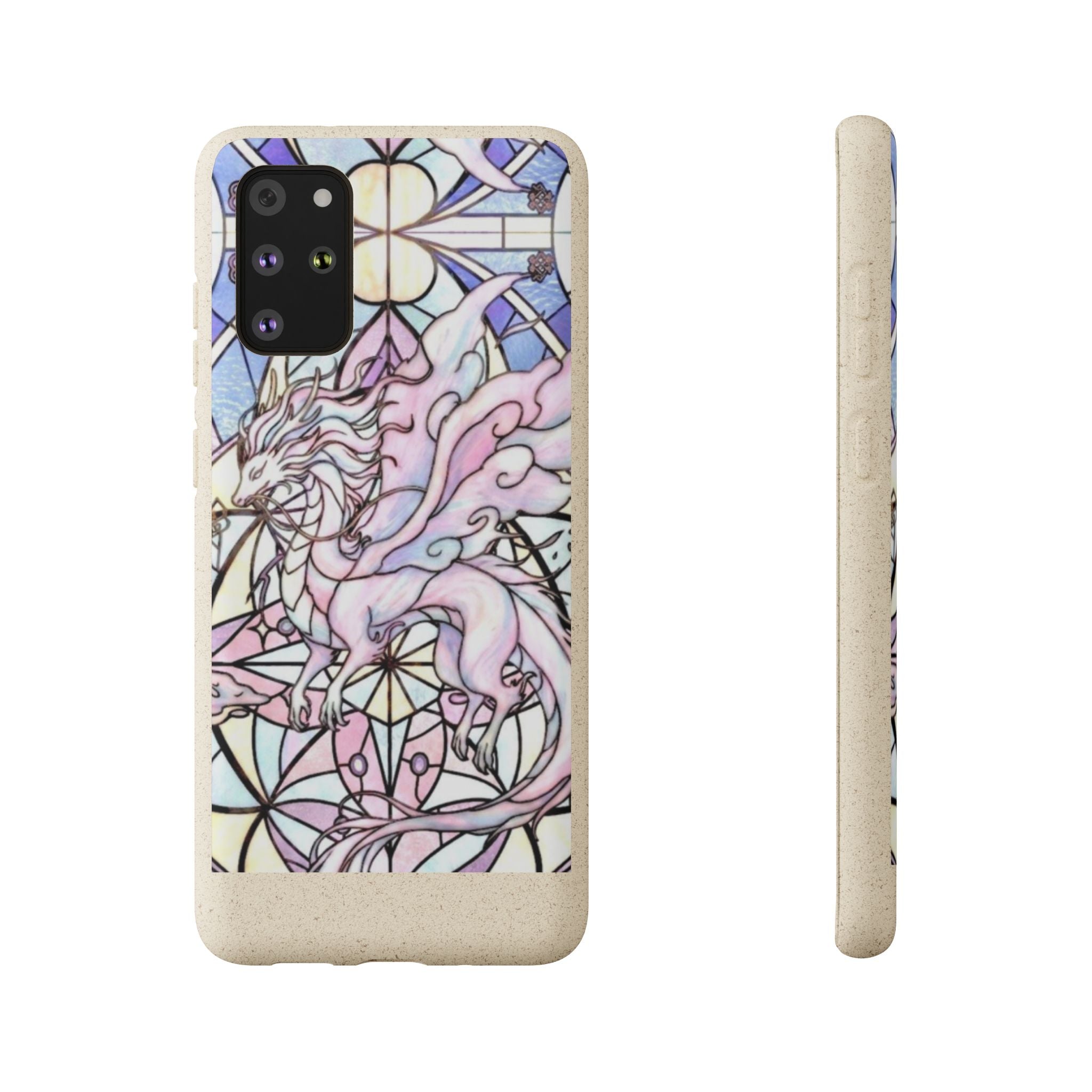 Special MOUMONS024 stained glass biodegradable Phone Case