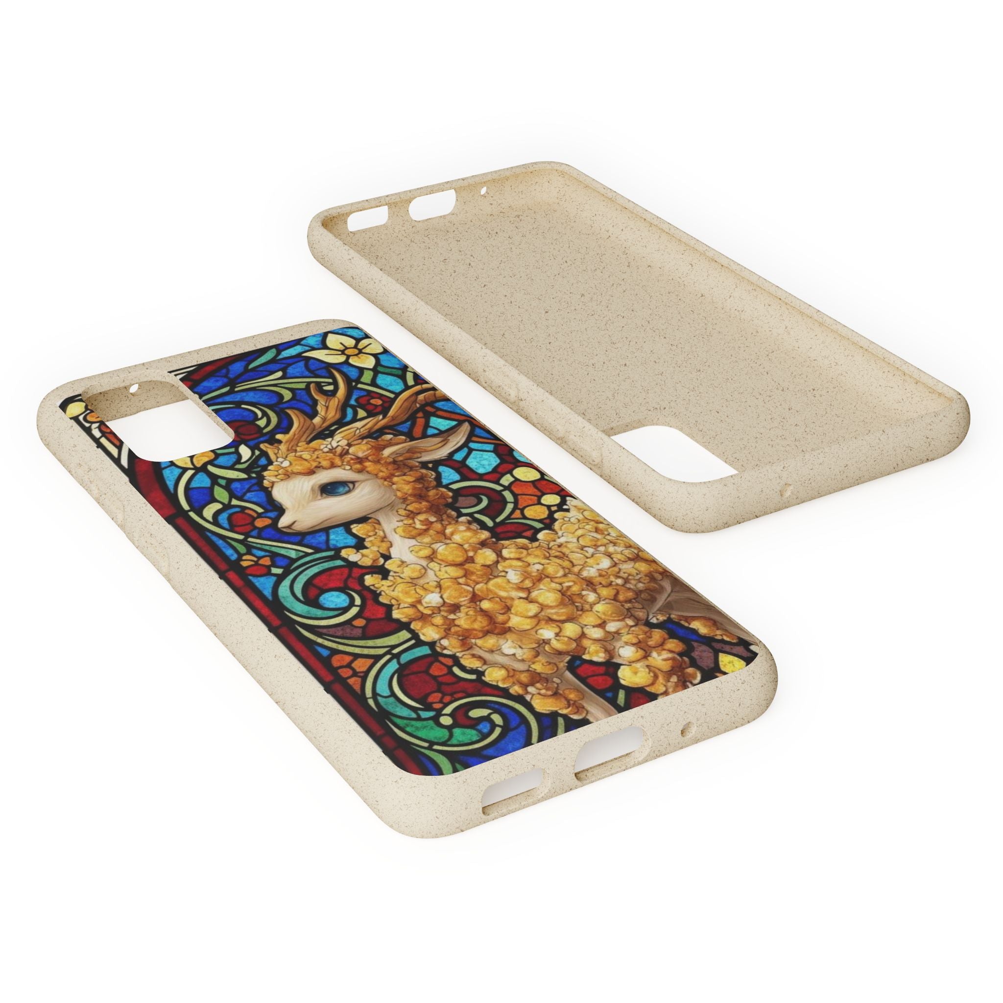 Special MOUMONS001 stained glass Biodegradable Phone Case