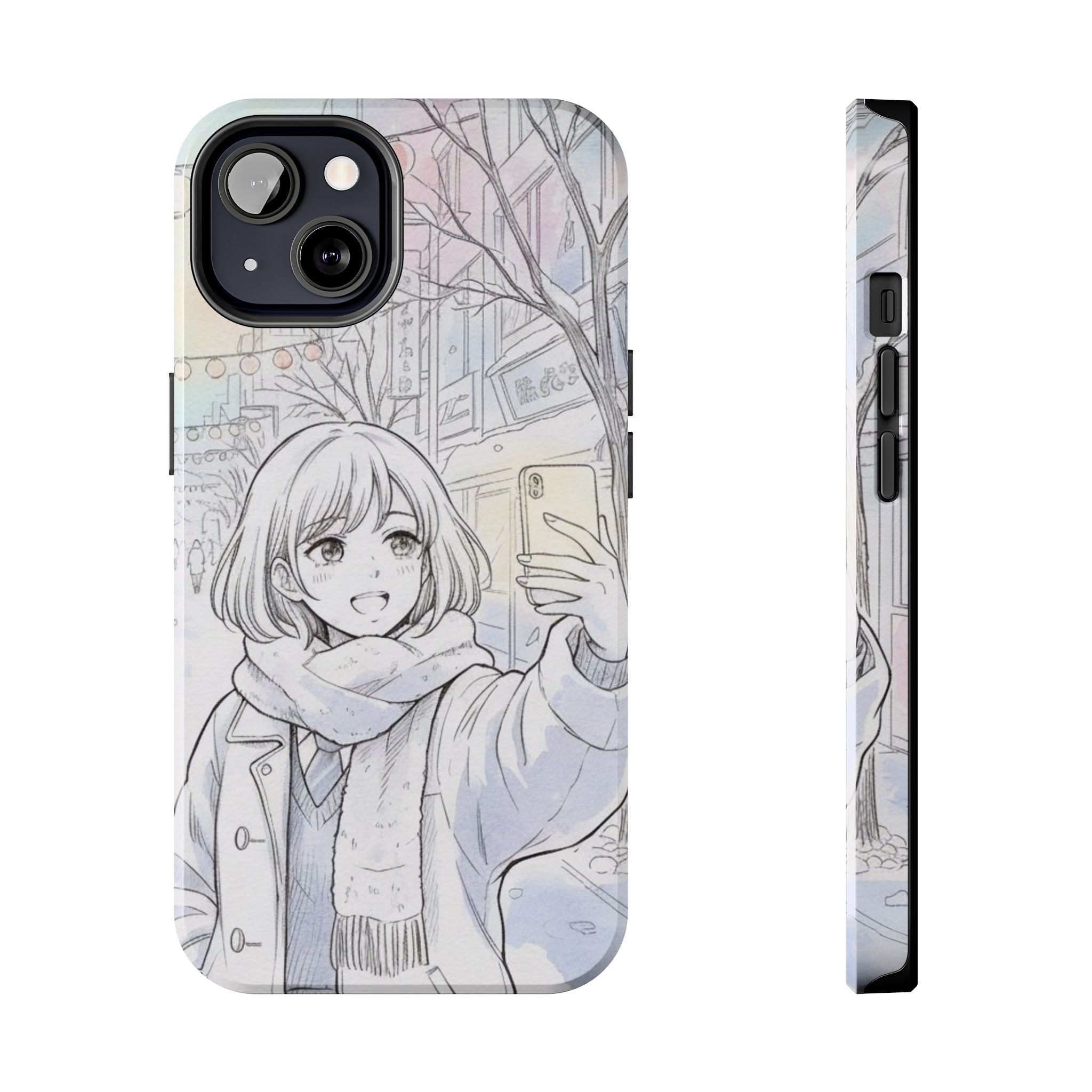 NO001 CITY VIEW Tough Phone Cases