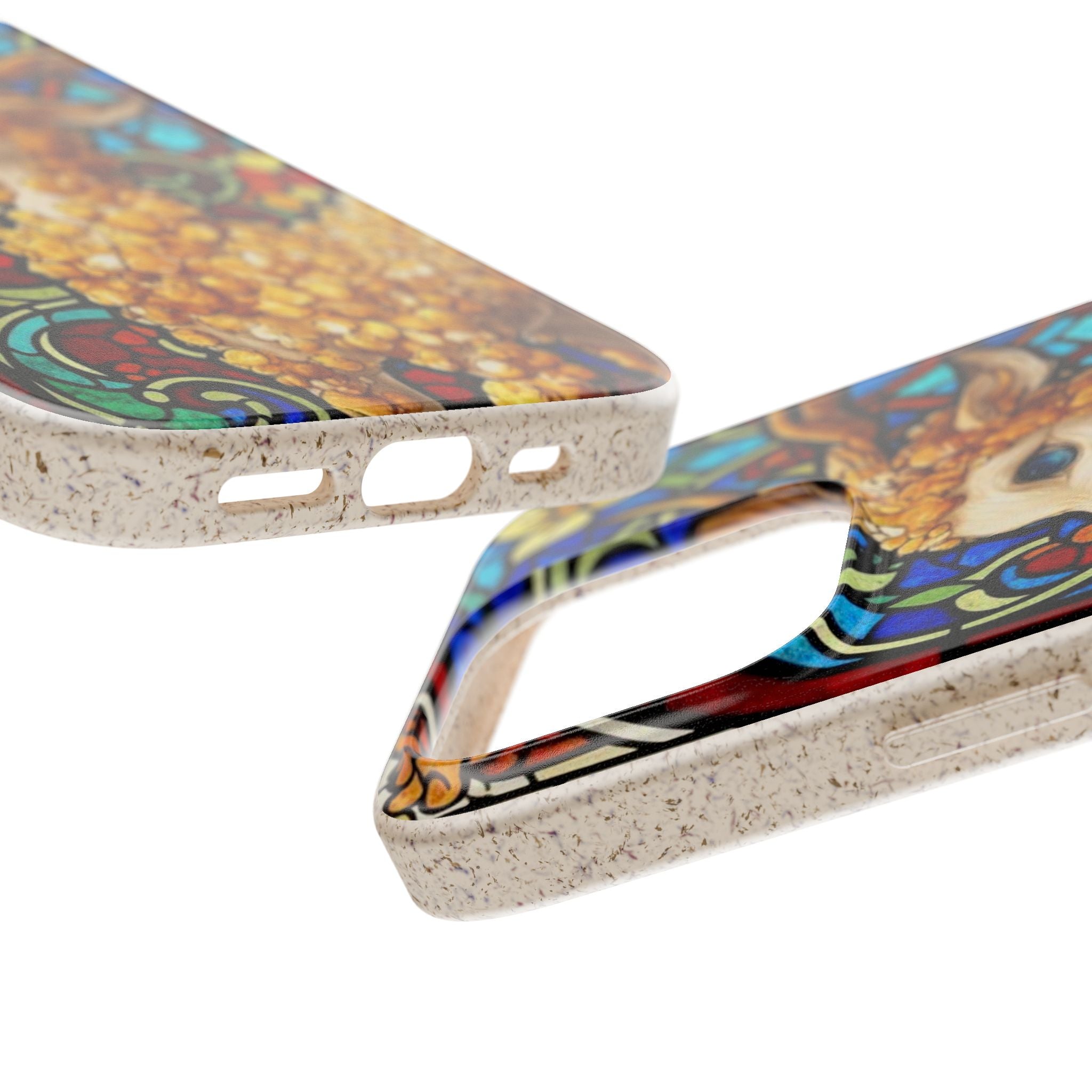 Special MOUMONS001 stained glass Biodegradable Phone Case