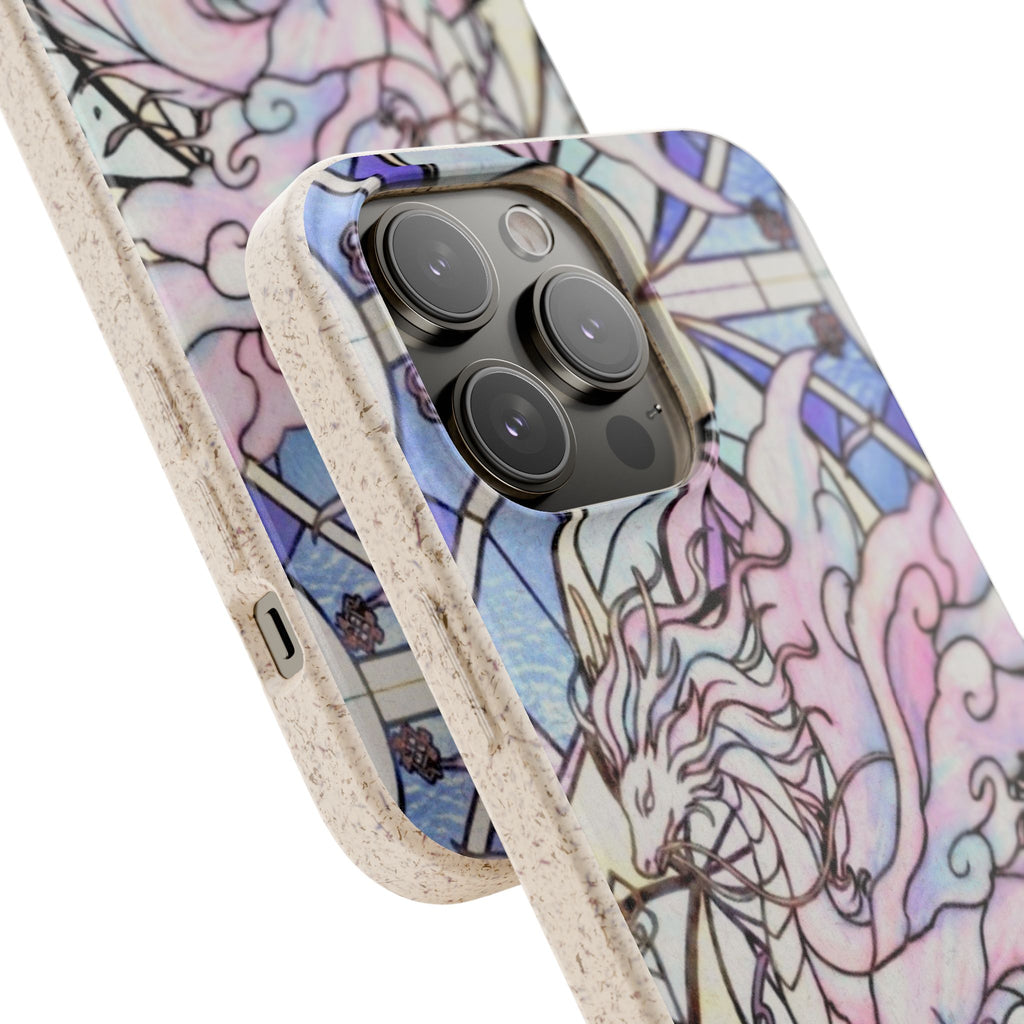 Special MOUMONS024 stained glass biodegradable Phone Case