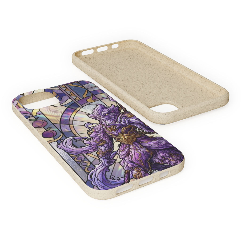 Special MOUMONS003 stained glass Biodegradable Phone Case