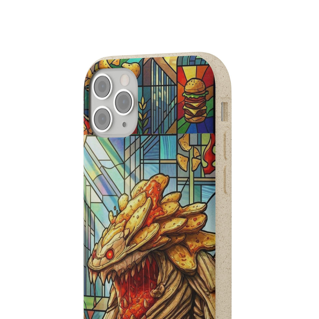 Special MOUMONS006 stained glass Biodegradable Phone Case